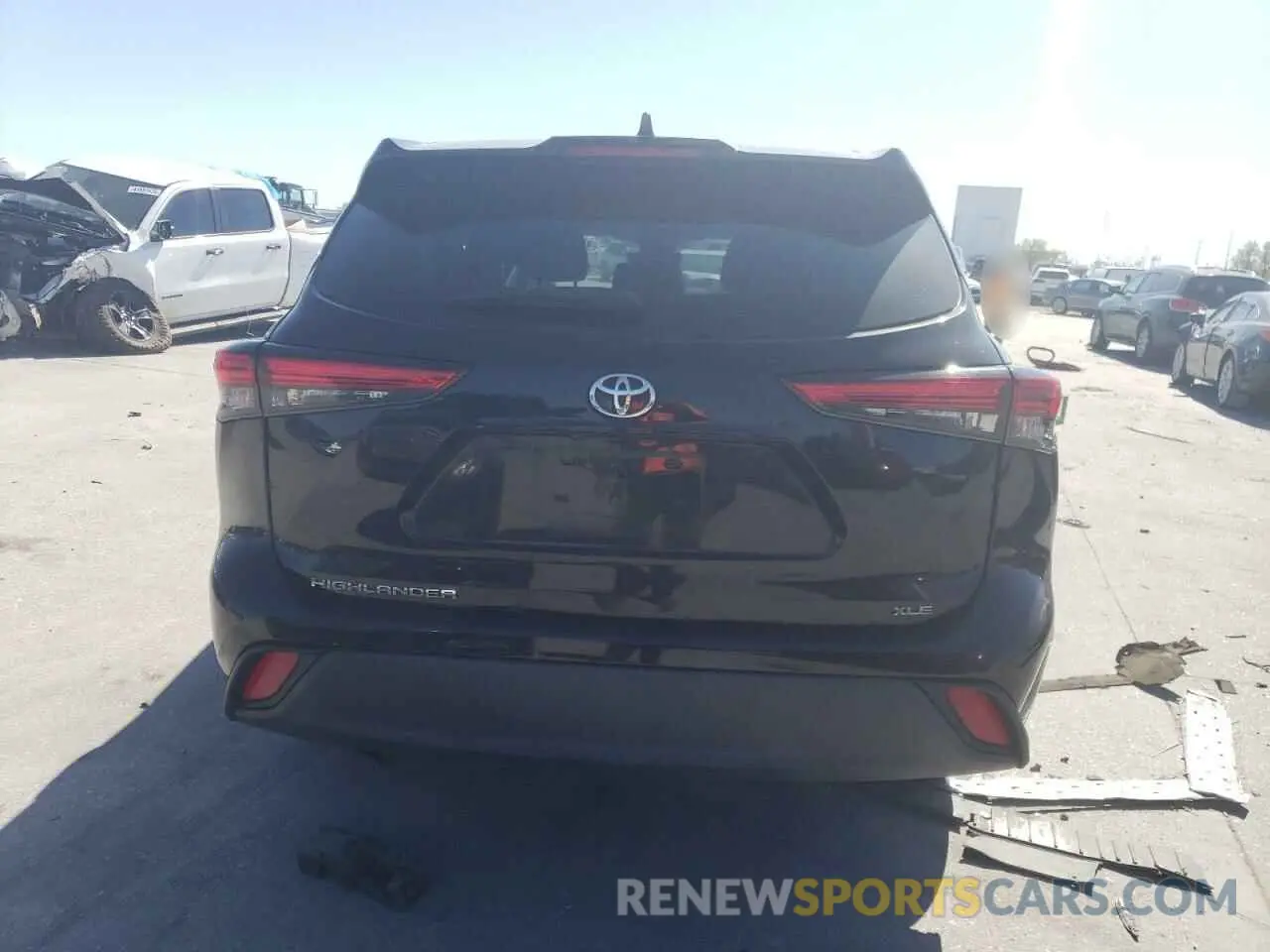 6 Фотография поврежденного автомобиля 5TDGZRAH5MS043992 TOYOTA HIGHLANDER 2021
