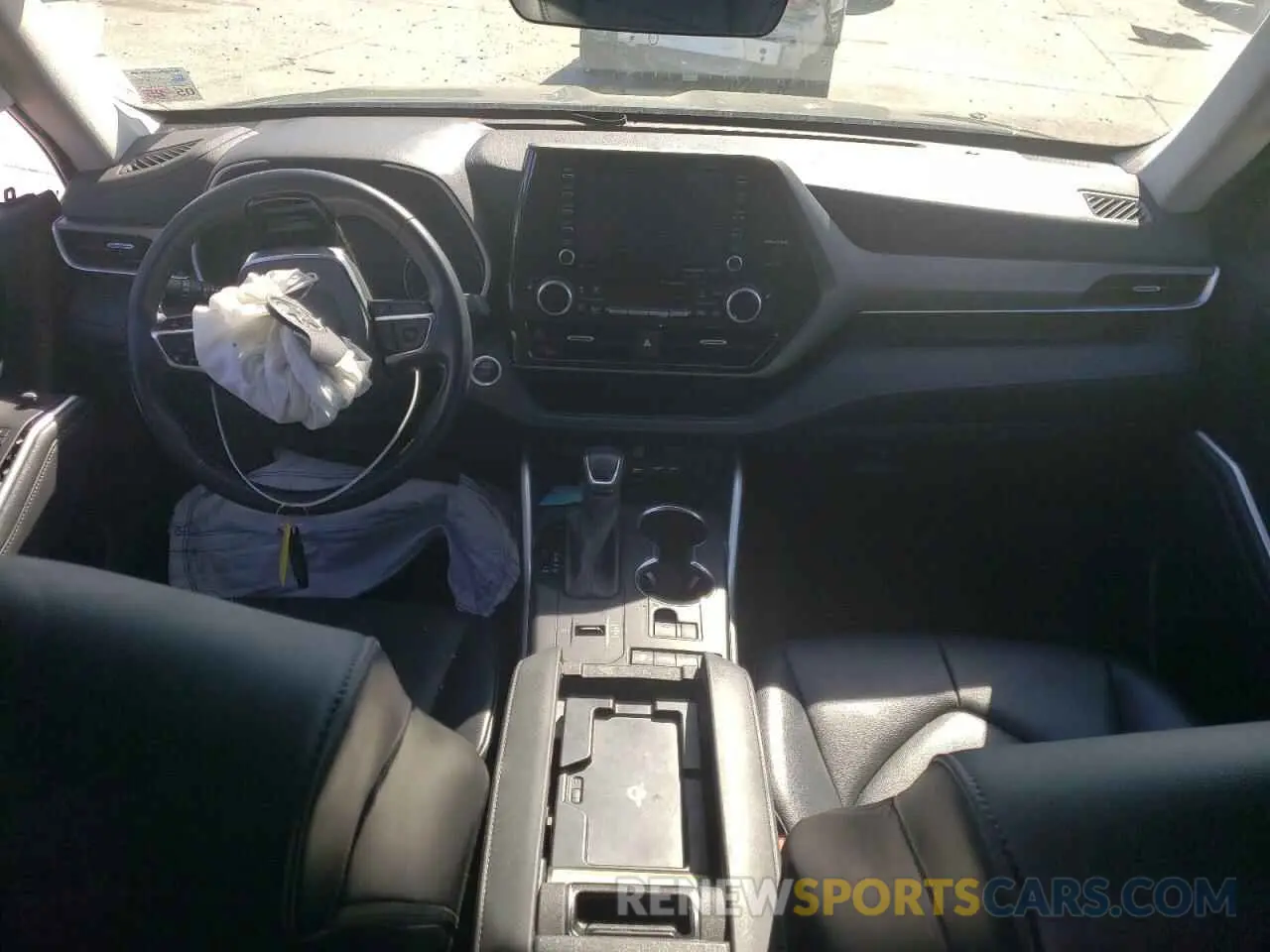 8 Фотография поврежденного автомобиля 5TDGZRAH5MS043992 TOYOTA HIGHLANDER 2021