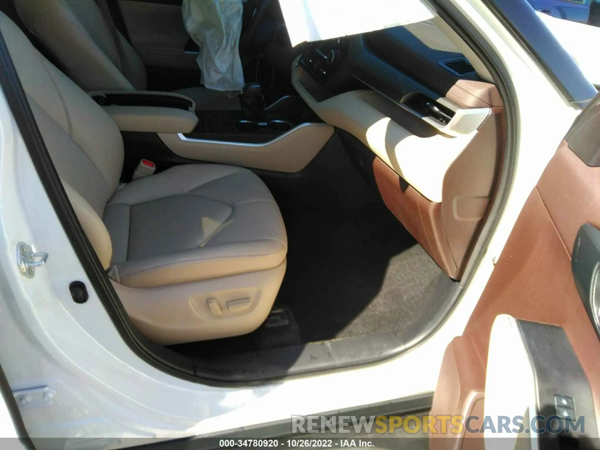 5 Фотография поврежденного автомобиля 5TDGZRAH5MS078774 TOYOTA HIGHLANDER 2021