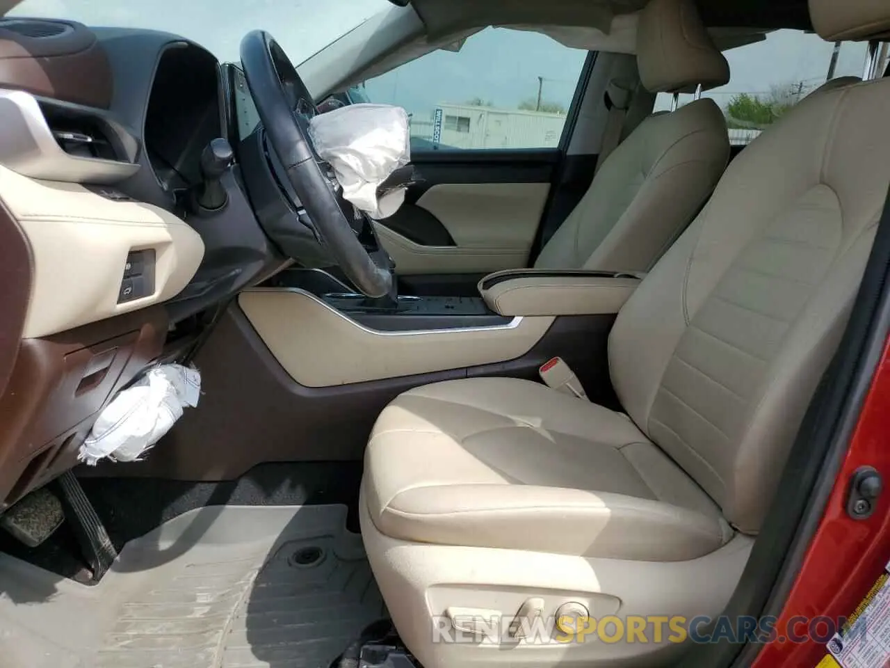 7 Photograph of a damaged car 5TDGZRAH5MS525569 TOYOTA HIGHLANDER 2021