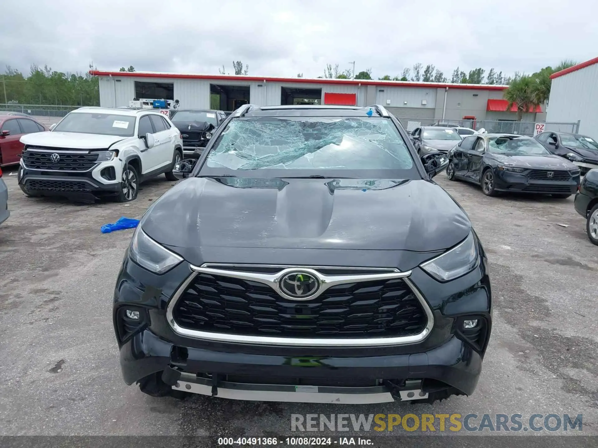 11 Фотография поврежденного автомобиля 5TDGZRAH6MS060462 TOYOTA HIGHLANDER 2021