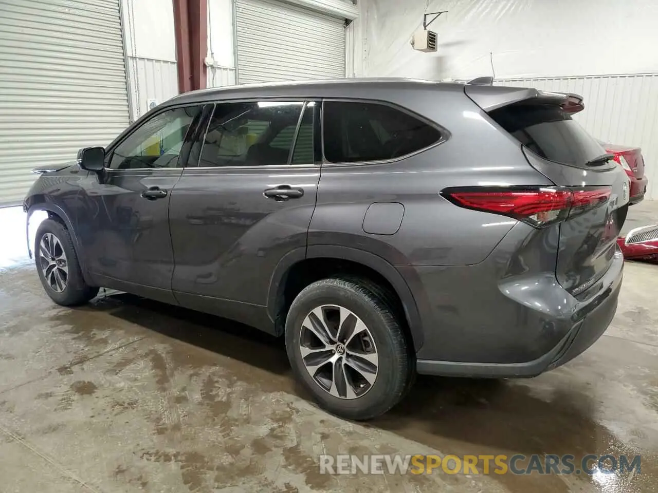 2 Фотография поврежденного автомобиля 5TDGZRAH6MS519330 TOYOTA HIGHLANDER 2021