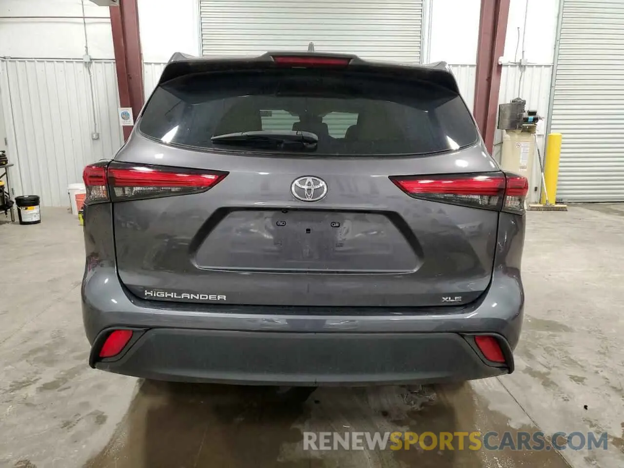 6 Фотография поврежденного автомобиля 5TDGZRAH6MS519330 TOYOTA HIGHLANDER 2021