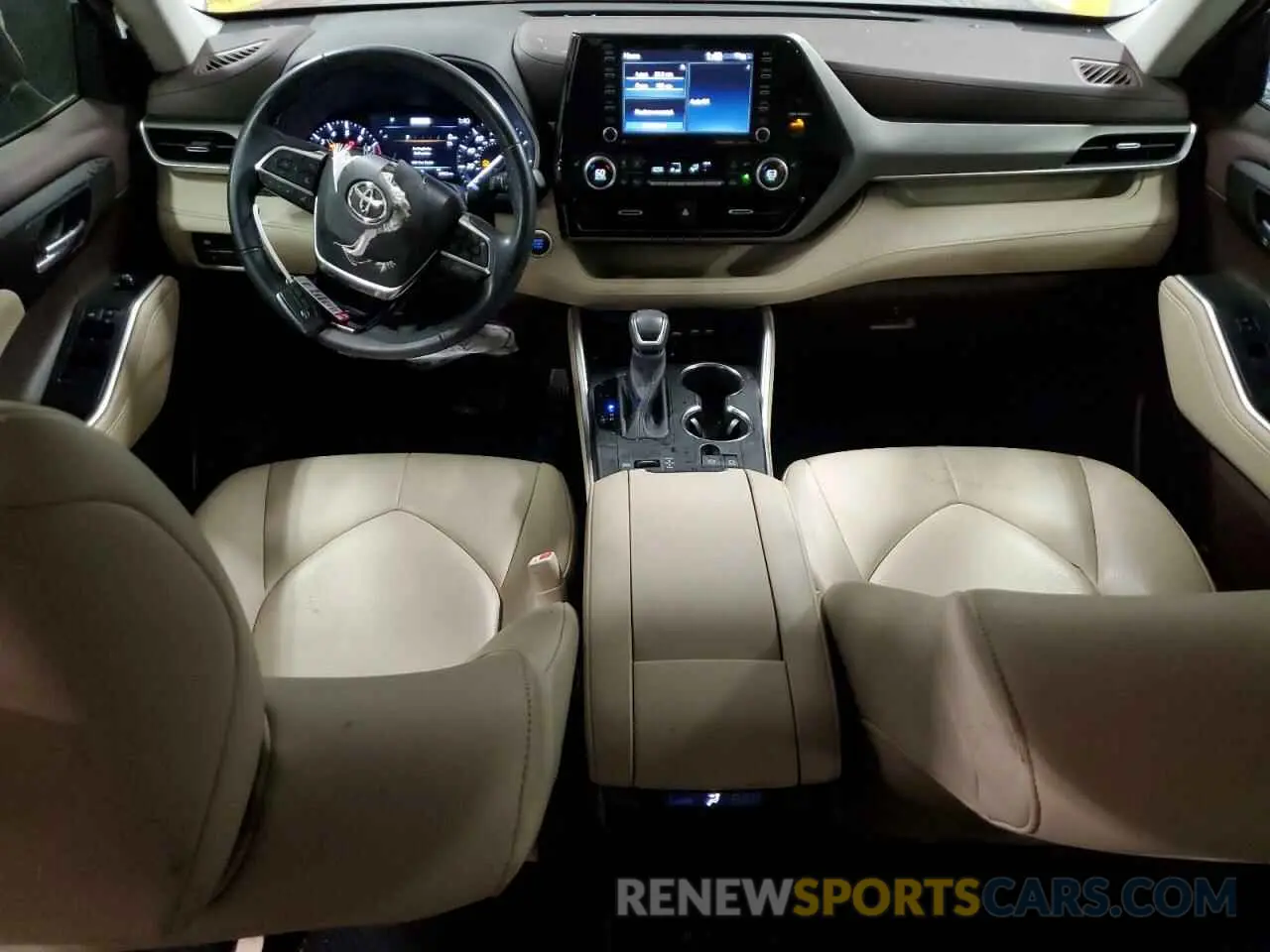 8 Фотография поврежденного автомобиля 5TDGZRAH6MS519330 TOYOTA HIGHLANDER 2021