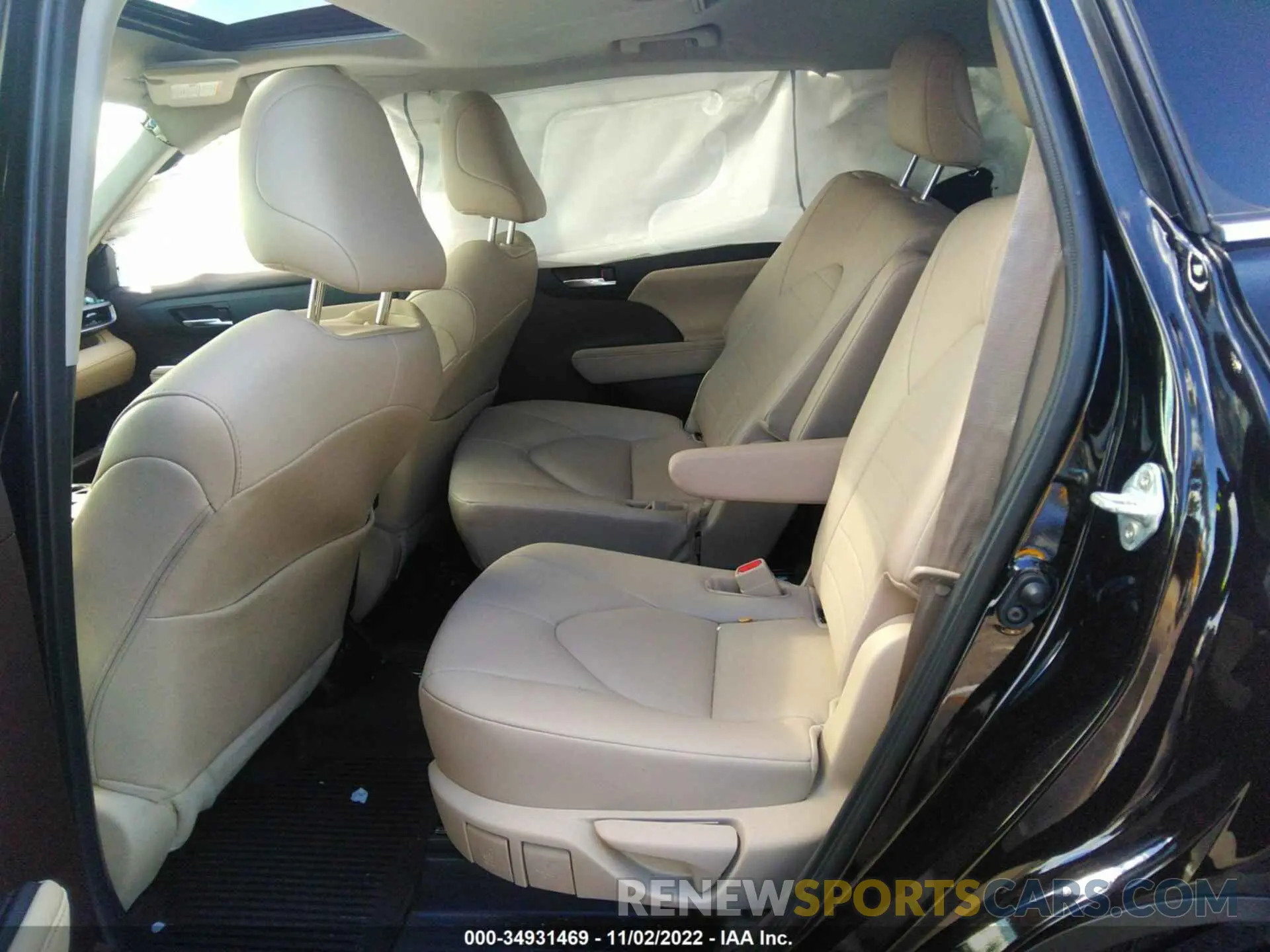 8 Фотография поврежденного автомобиля 5TDGZRAH7MS086925 TOYOTA HIGHLANDER 2021