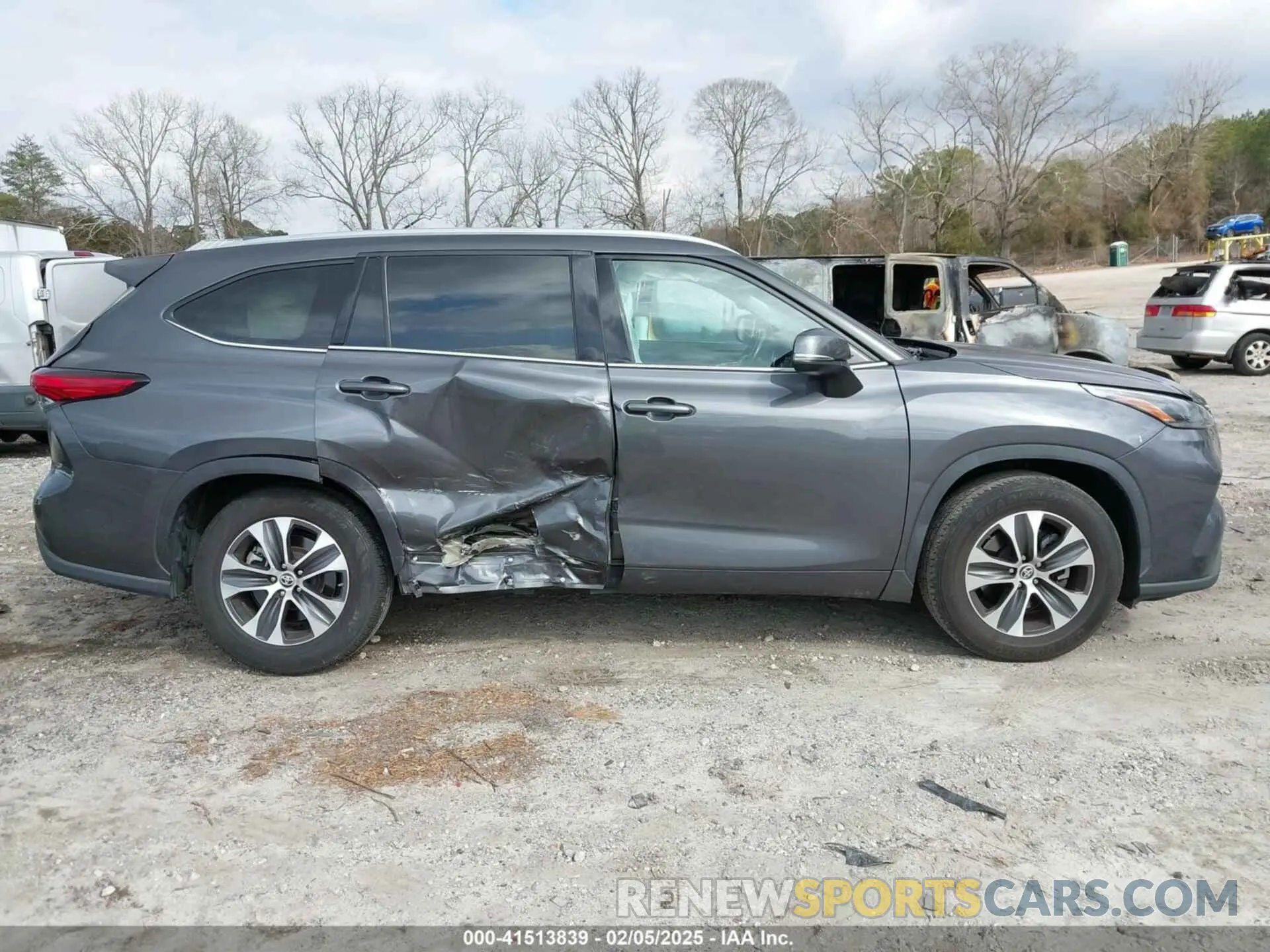 13 Фотография поврежденного автомобиля 5TDGZRAH7MS516632 TOYOTA HIGHLANDER 2021