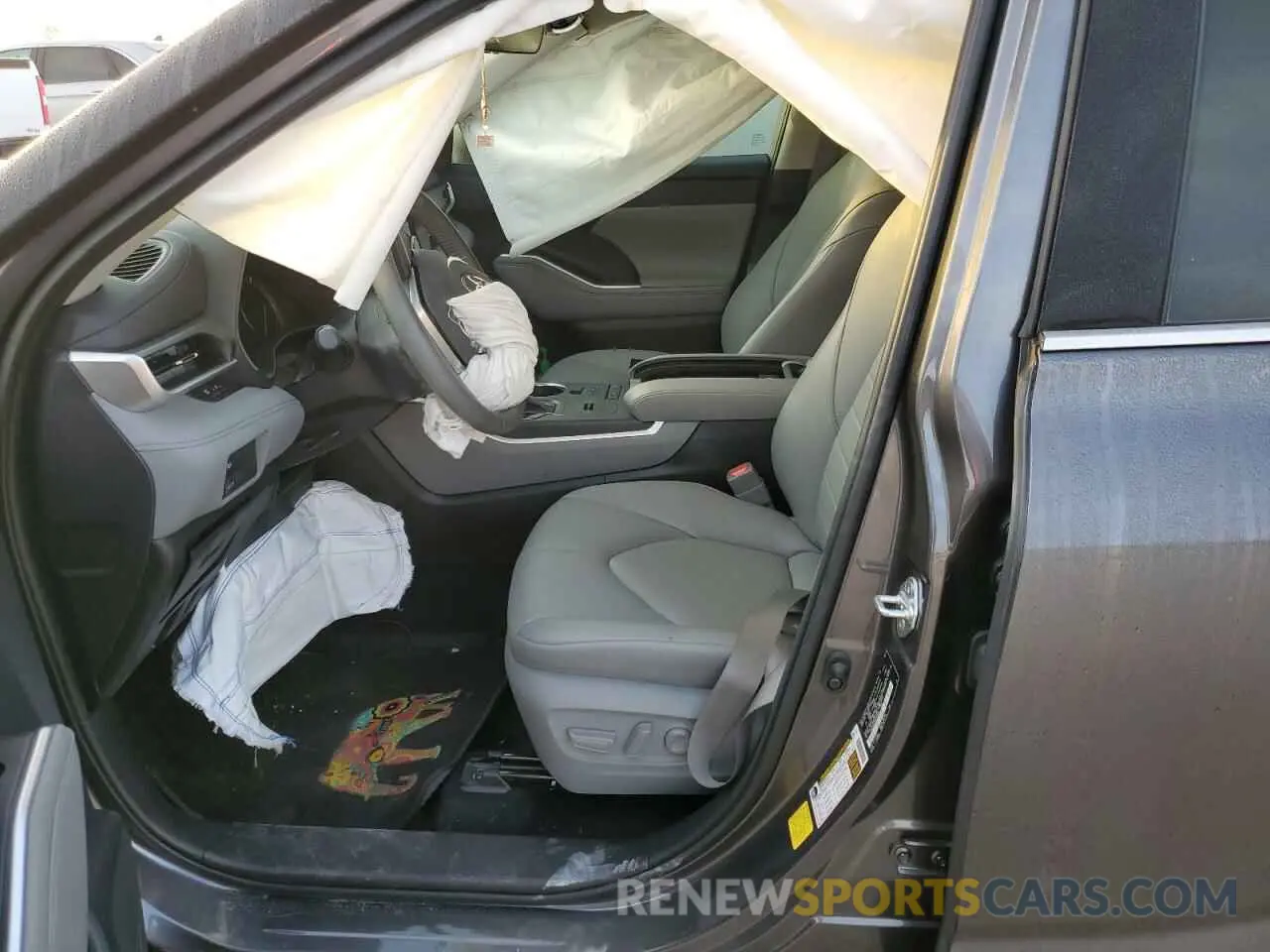 7 Фотография поврежденного автомобиля 5TDGZRAH9MS081080 TOYOTA HIGHLANDER 2021