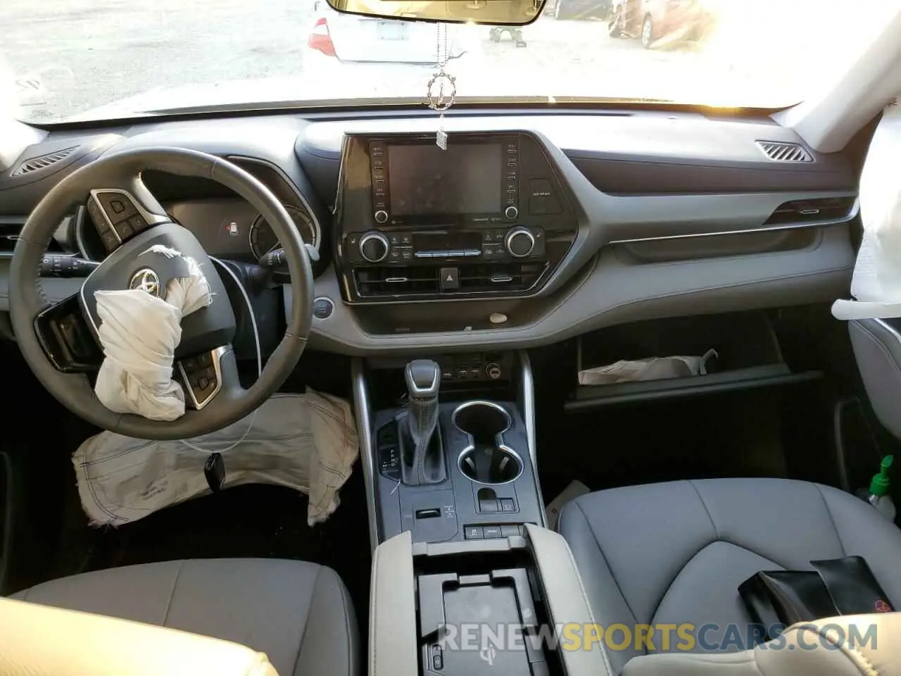 8 Фотография поврежденного автомобиля 5TDGZRAH9MS081080 TOYOTA HIGHLANDER 2021