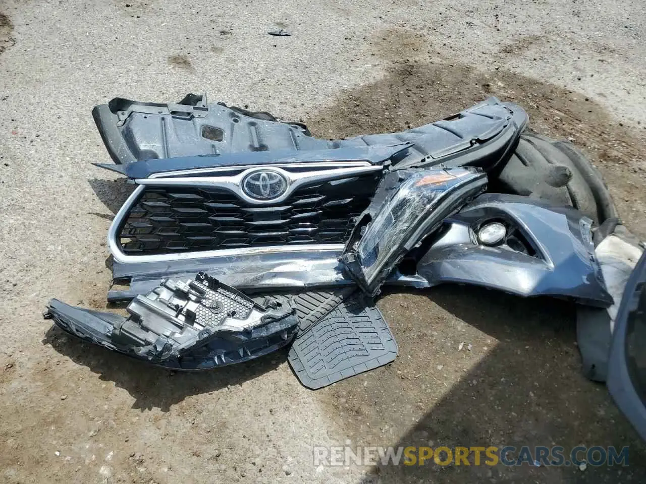 13 Фотография поврежденного автомобиля 5TDGZRAH9MS515417 TOYOTA HIGHLANDER 2021