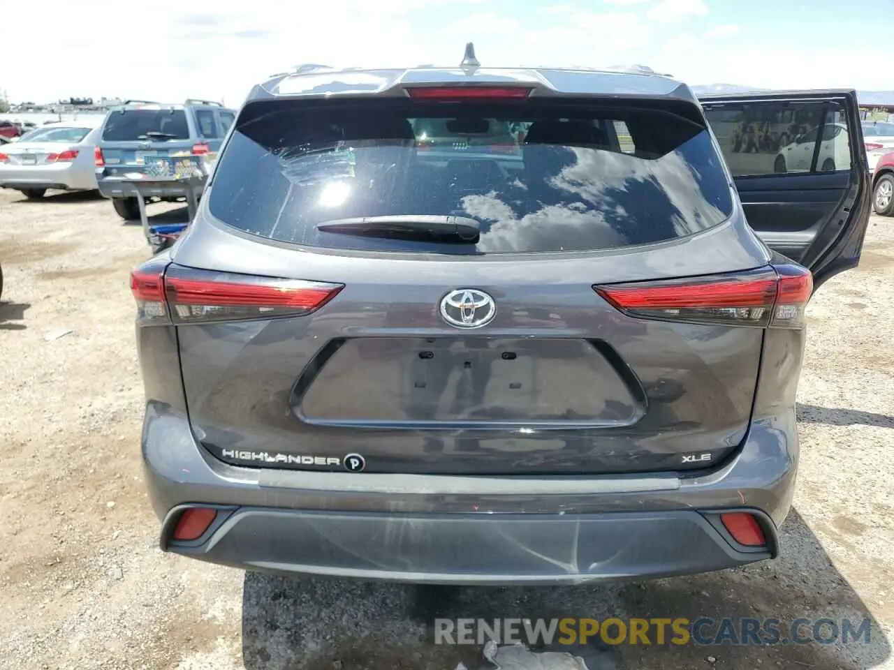 6 Фотография поврежденного автомобиля 5TDGZRAH9MS515417 TOYOTA HIGHLANDER 2021