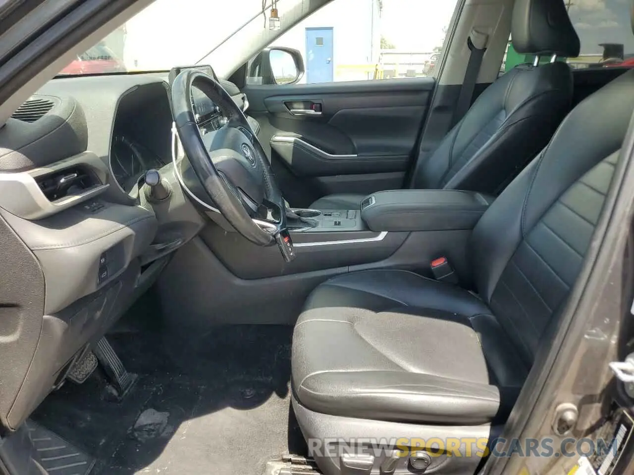 7 Фотография поврежденного автомобиля 5TDGZRAH9MS515417 TOYOTA HIGHLANDER 2021
