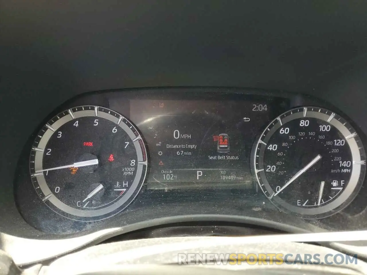 9 Фотография поврежденного автомобиля 5TDGZRAH9MS515417 TOYOTA HIGHLANDER 2021