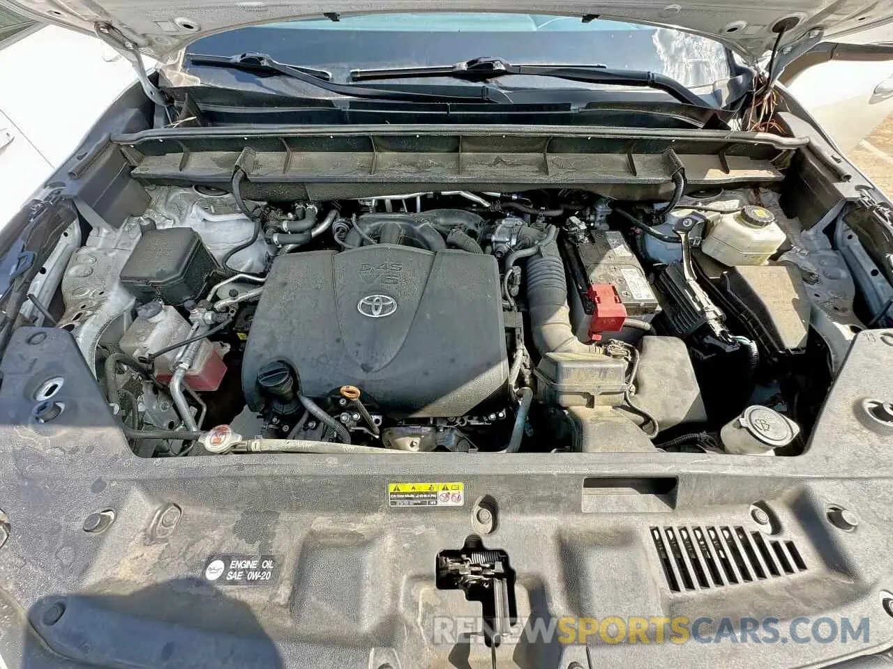 7 Photograph of a damaged car 5TDGZRAHXMS523834 TOYOTA HIGHLANDER 2021