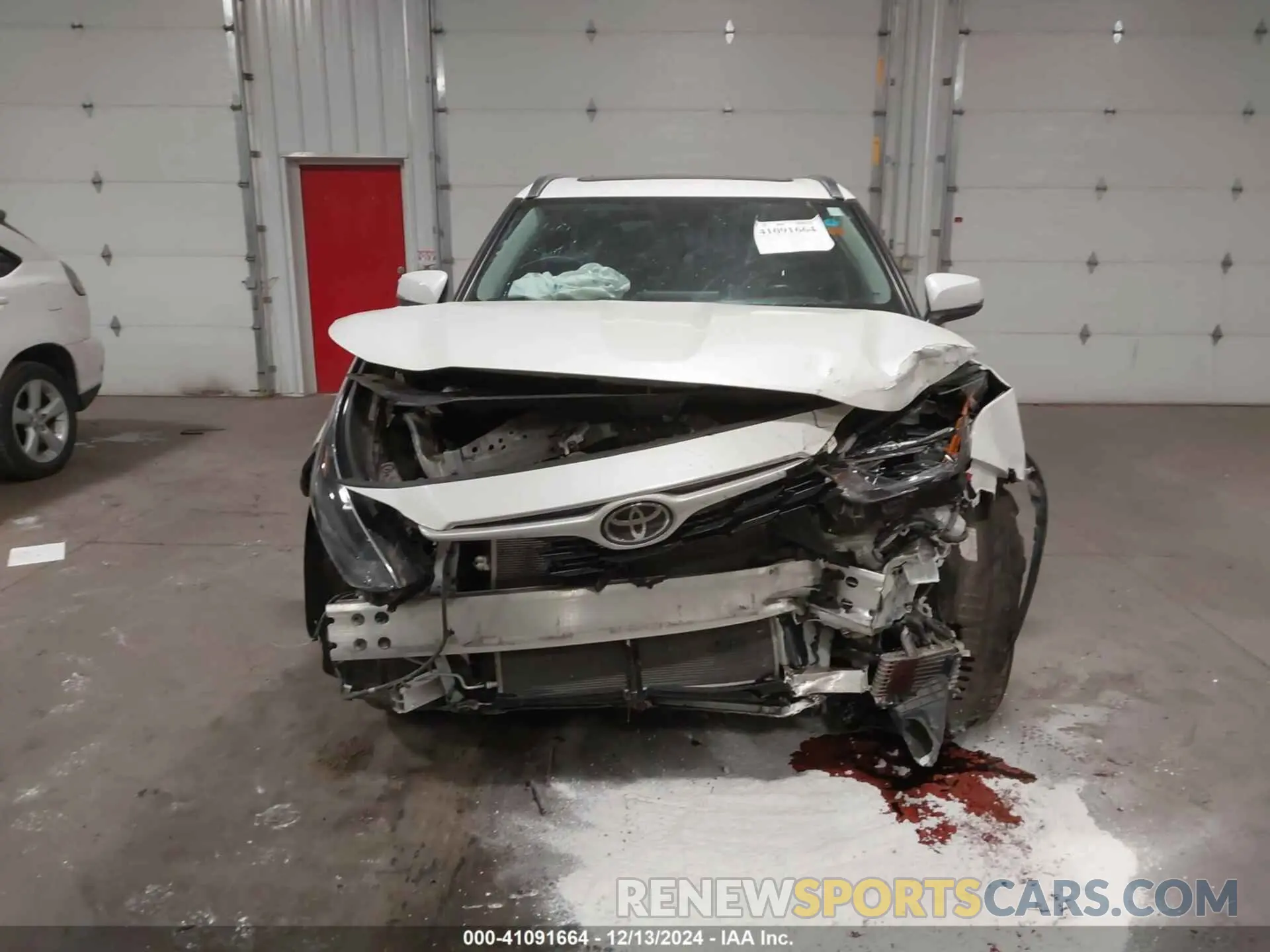 12 Фотография поврежденного автомобиля 5TDGZRBH0MS101425 TOYOTA HIGHLANDER 2021