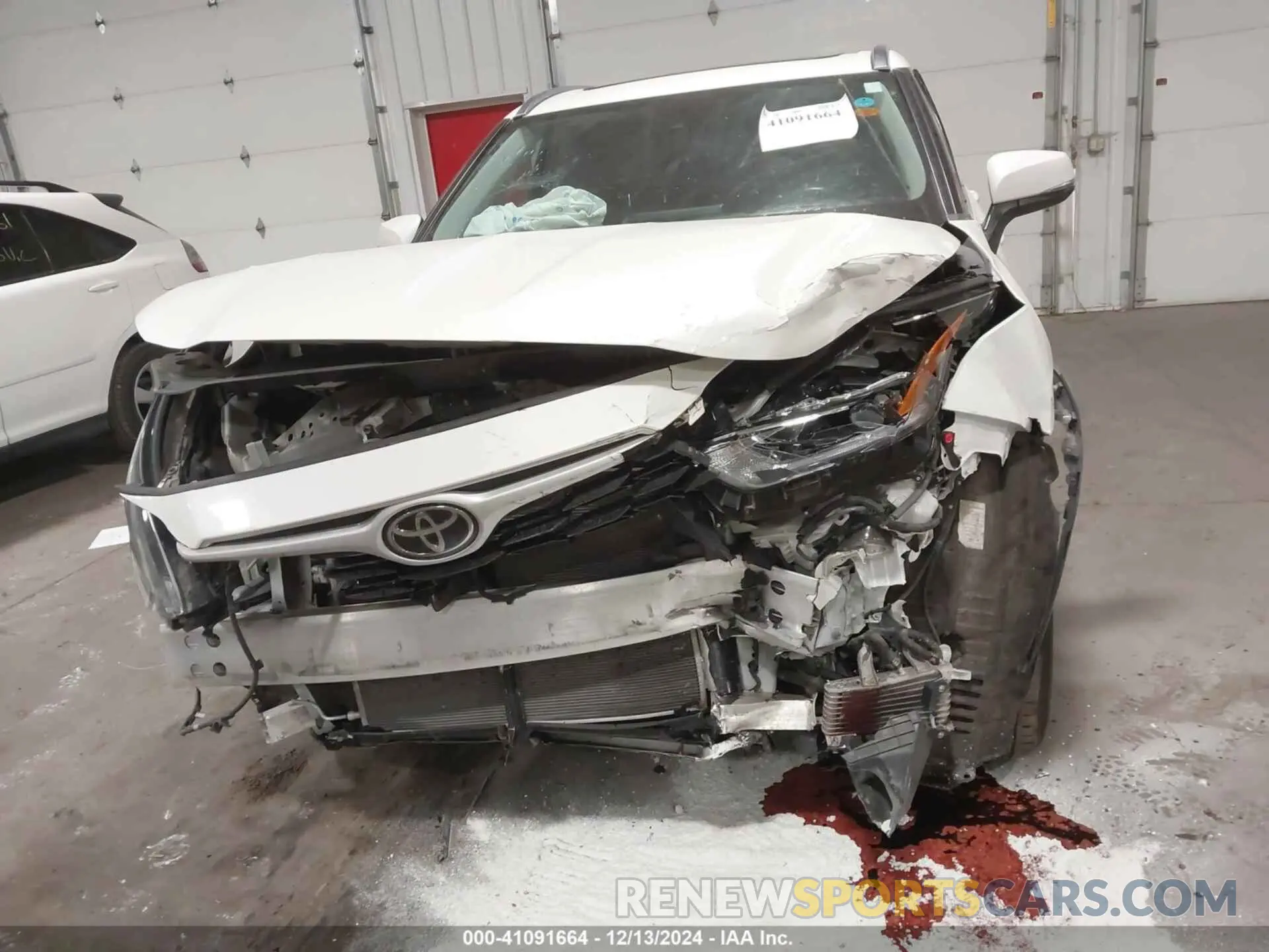 6 Фотография поврежденного автомобиля 5TDGZRBH0MS101425 TOYOTA HIGHLANDER 2021