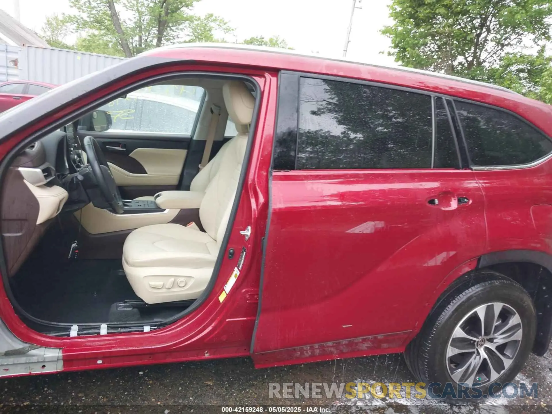 15 Фотография поврежденного автомобиля 5TDGZRBH0MS132061 TOYOTA HIGHLANDER 2021