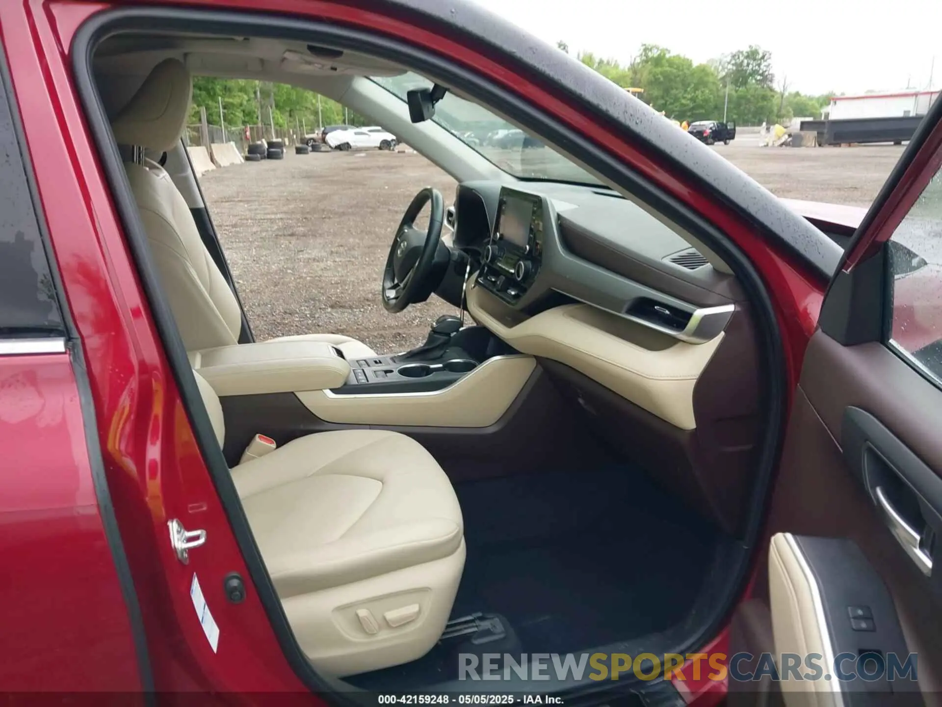 5 Фотография поврежденного автомобиля 5TDGZRBH0MS132061 TOYOTA HIGHLANDER 2021