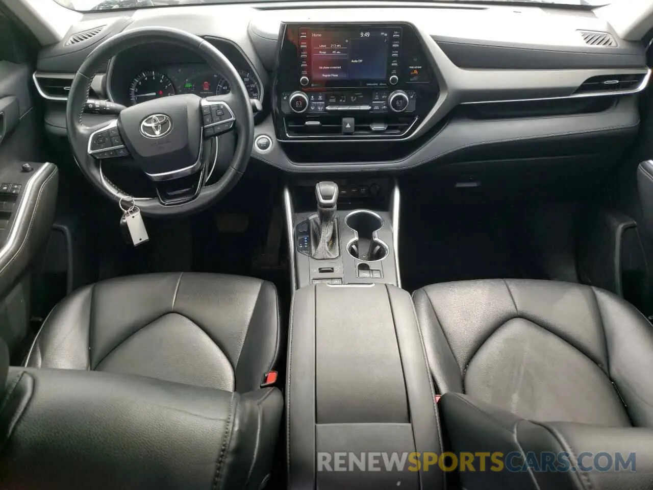 8 Фотография поврежденного автомобиля 5TDGZRBH0MS534128 TOYOTA HIGHLANDER 2021