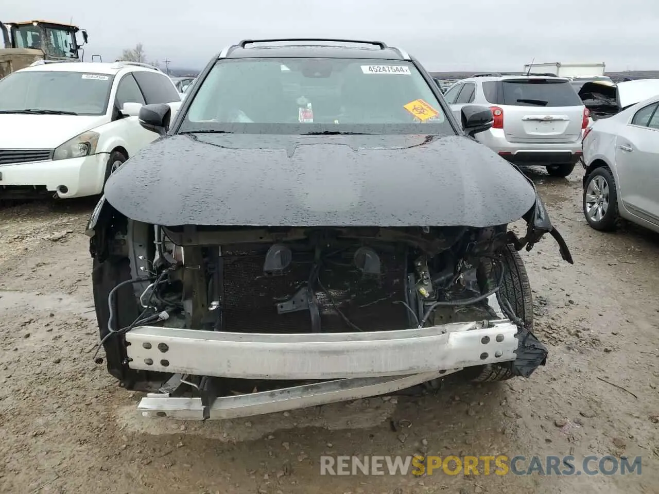 5 Фотография поврежденного автомобиля 5TDGZRBH1MS059637 TOYOTA HIGHLANDER 2021
