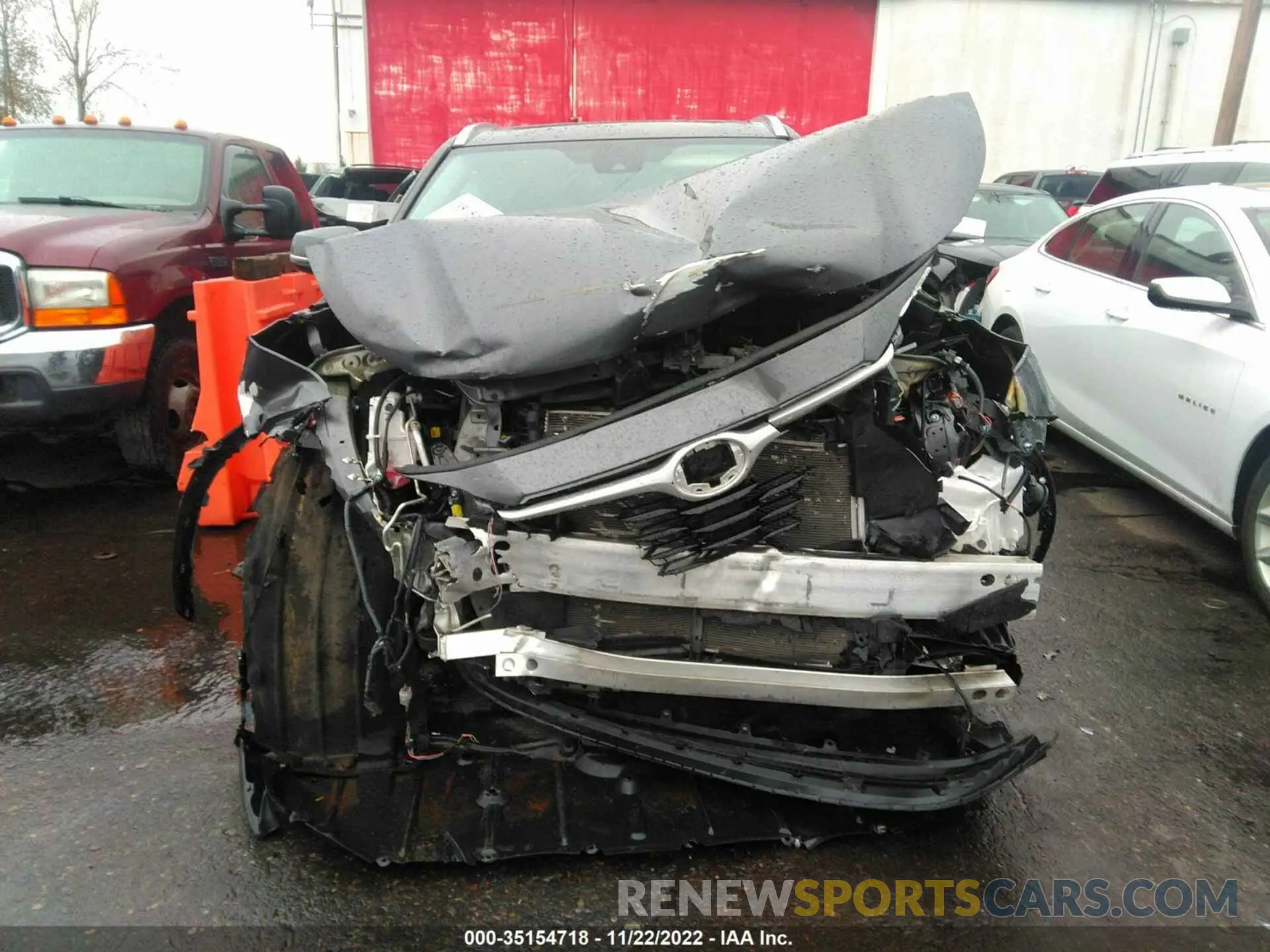 6 Фотография поврежденного автомобиля 5TDGZRBH1MS547552 TOYOTA HIGHLANDER 2021