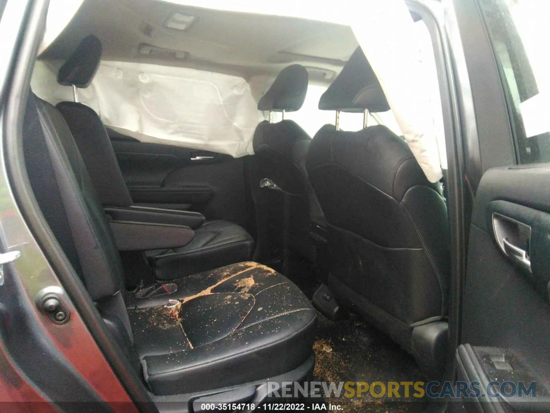 8 Фотография поврежденного автомобиля 5TDGZRBH1MS547552 TOYOTA HIGHLANDER 2021
