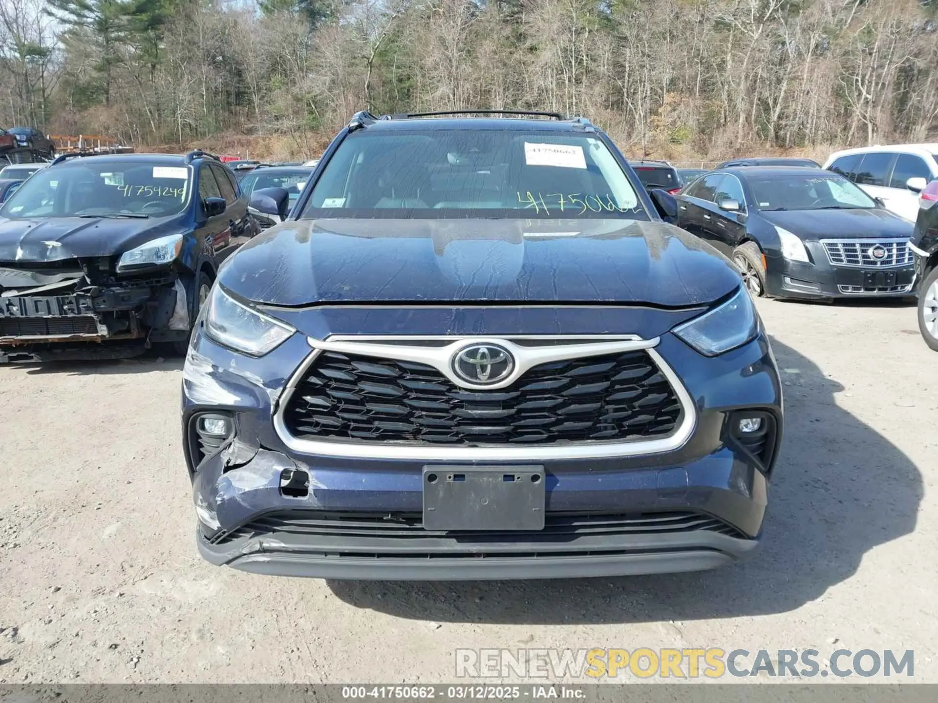 12 Photograph of a damaged car 5TDGZRBH2MS142347 TOYOTA HIGHLANDER 2021