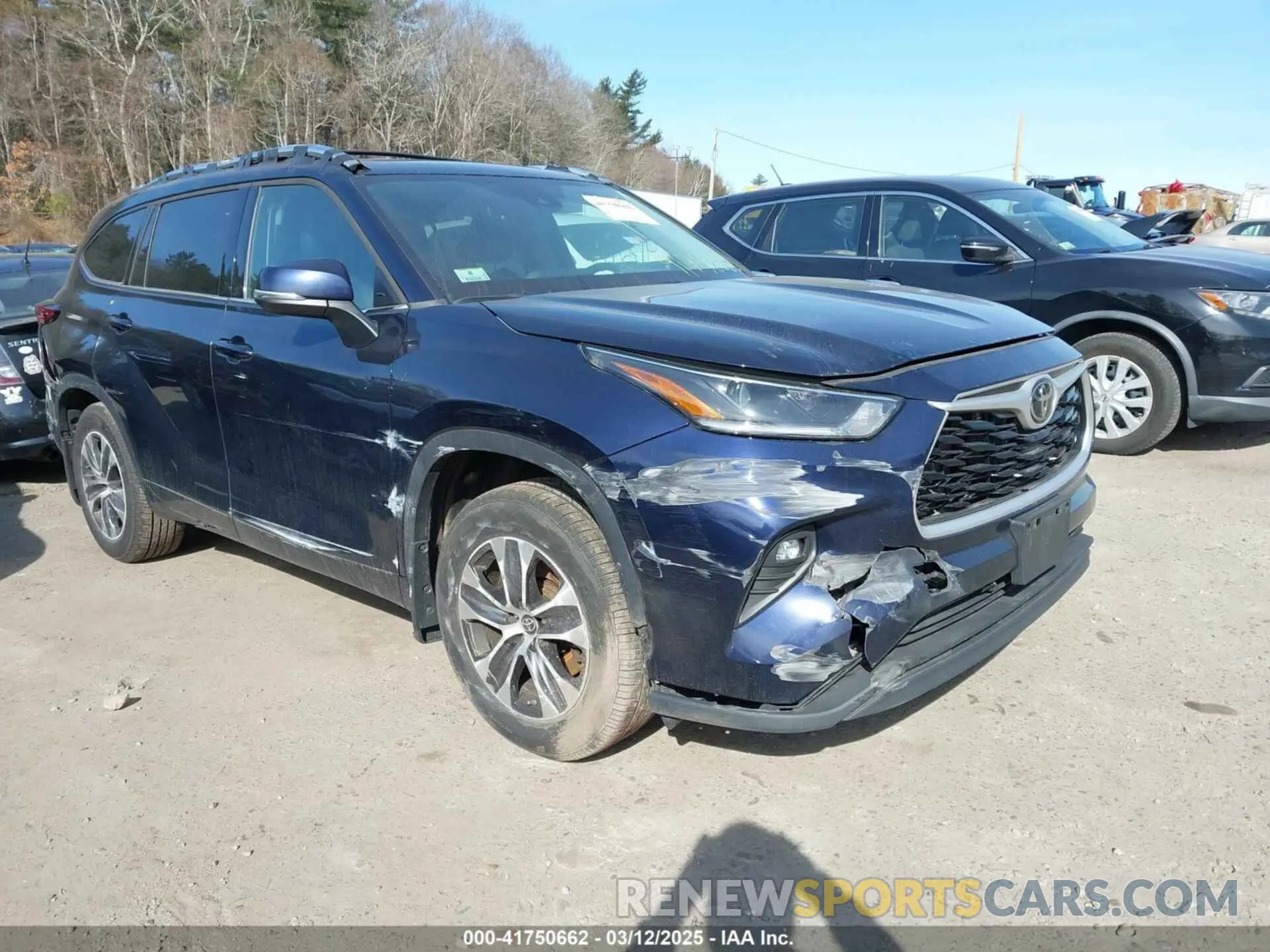 6 Photograph of a damaged car 5TDGZRBH2MS142347 TOYOTA HIGHLANDER 2021