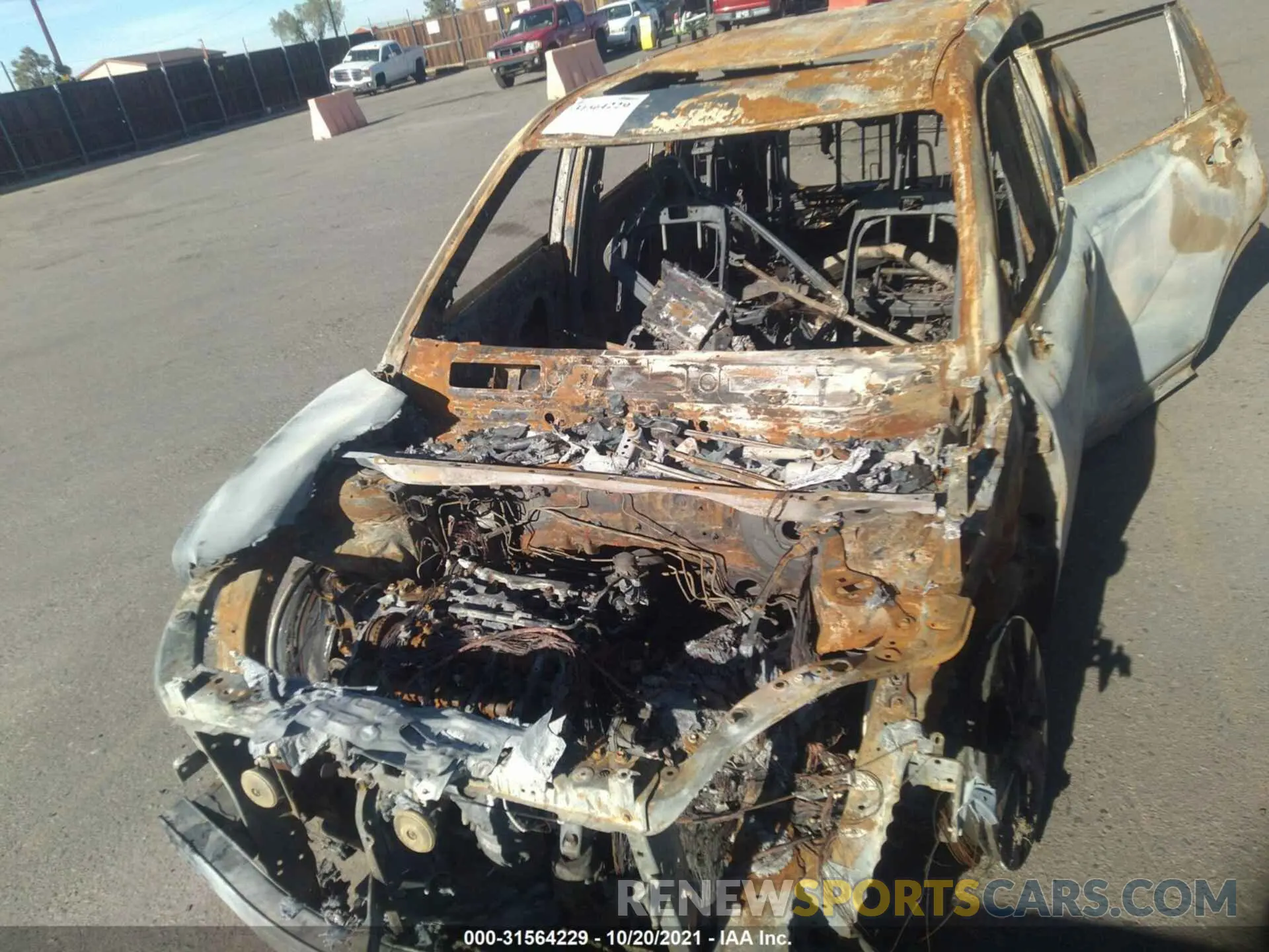 6 Photograph of a damaged car 5TDGZRBH3MS069926 TOYOTA HIGHLANDER 2021