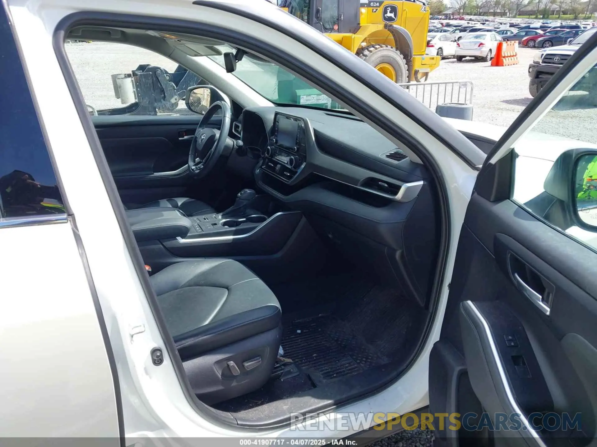 5 Фотография поврежденного автомобиля 5TDGZRBH3MS136153 TOYOTA HIGHLANDER 2021