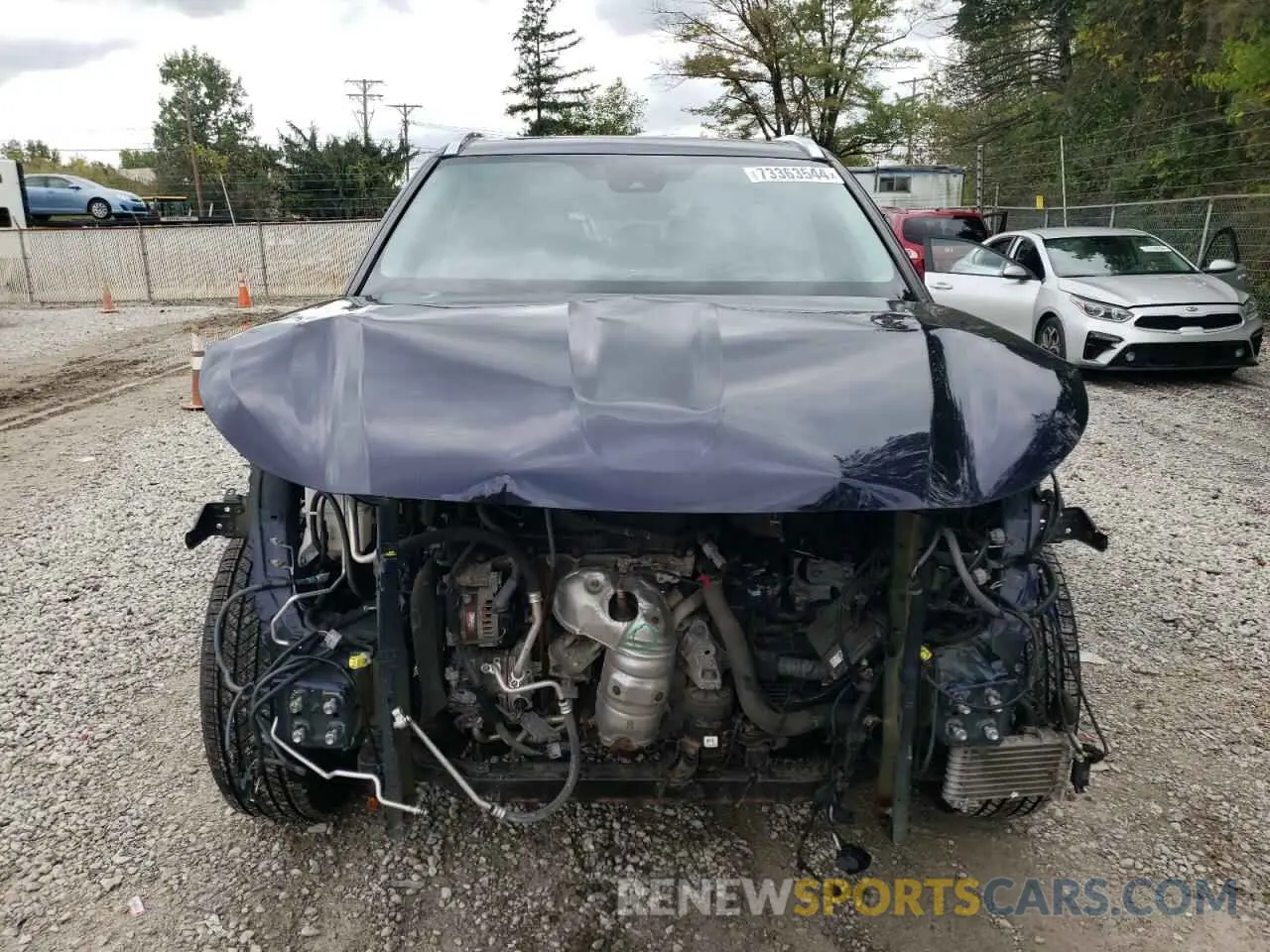 5 Photograph of a damaged car 5TDGZRBH3MS524242 TOYOTA HIGHLANDER 2021
