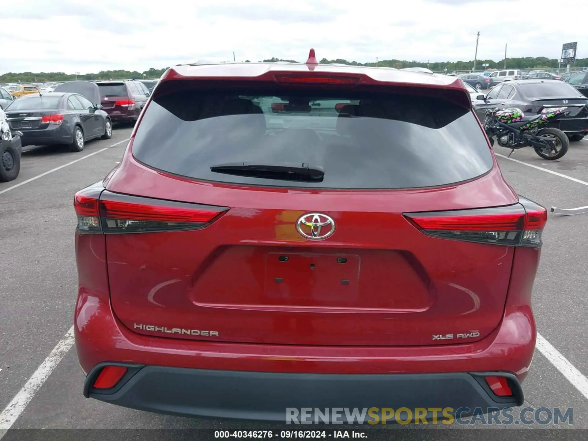 16 Фотография поврежденного автомобиля 5TDGZRBH3MS537427 TOYOTA HIGHLANDER 2021