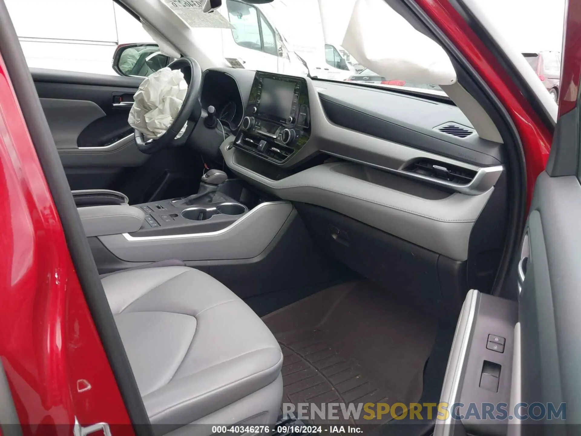 5 Фотография поврежденного автомобиля 5TDGZRBH3MS537427 TOYOTA HIGHLANDER 2021