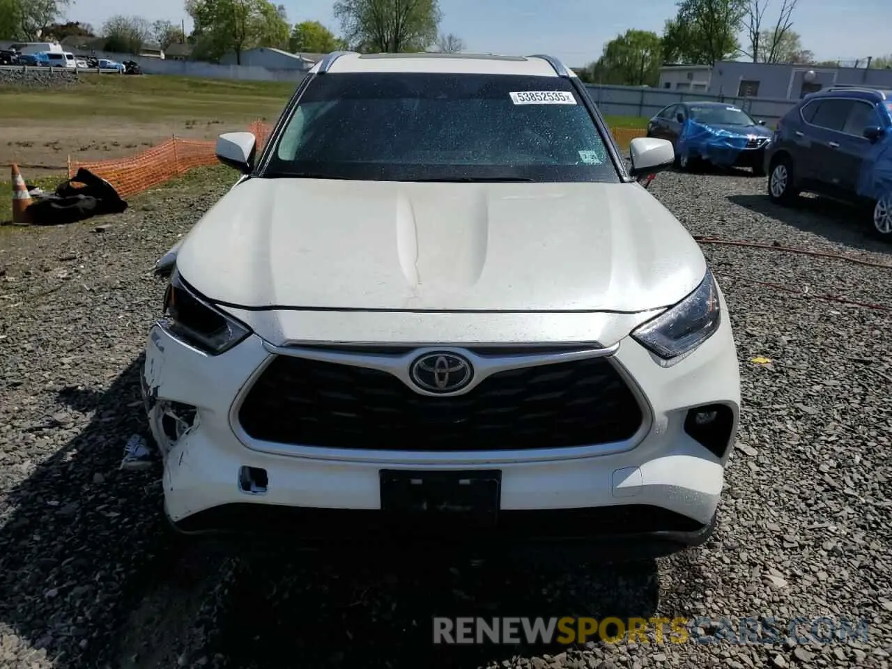 5 Photograph of a damaged car 5TDGZRBH4MS526713 TOYOTA HIGHLANDER 2021