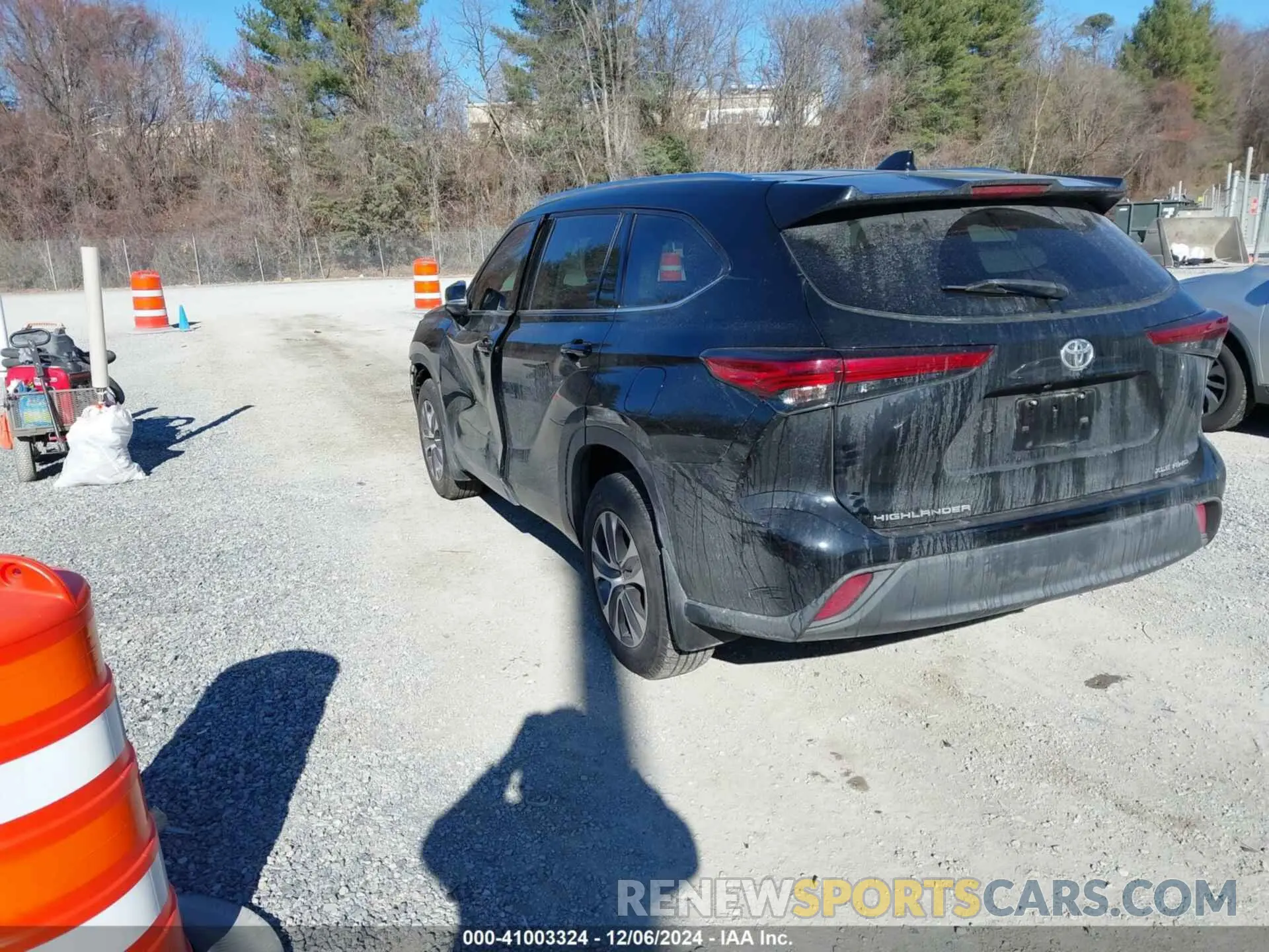3 Photograph of a damaged car 5TDGZRBH4MS554138 TOYOTA HIGHLANDER 2021