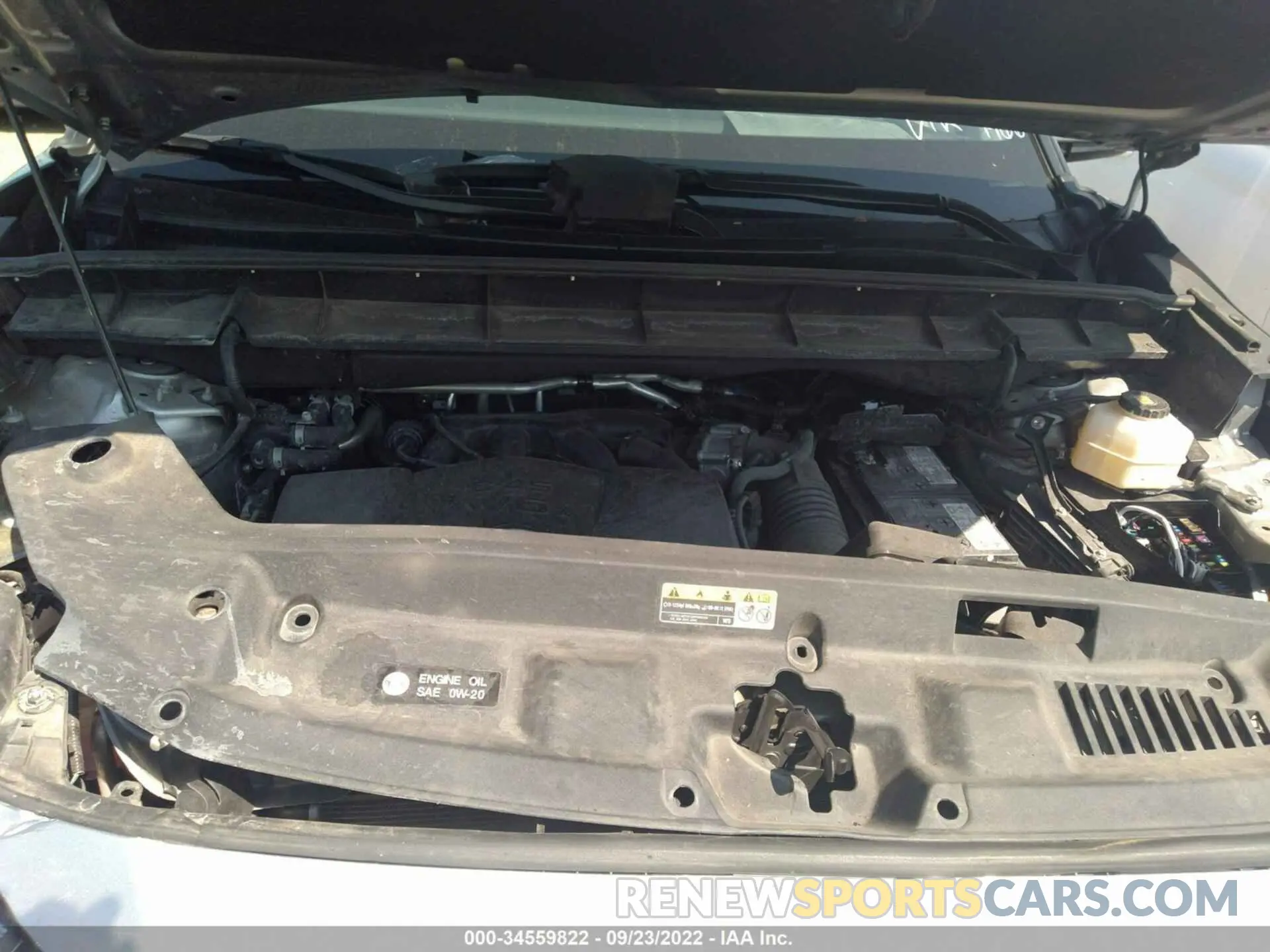 10 Фотография поврежденного автомобиля 5TDGZRBH5MS137966 TOYOTA HIGHLANDER 2021