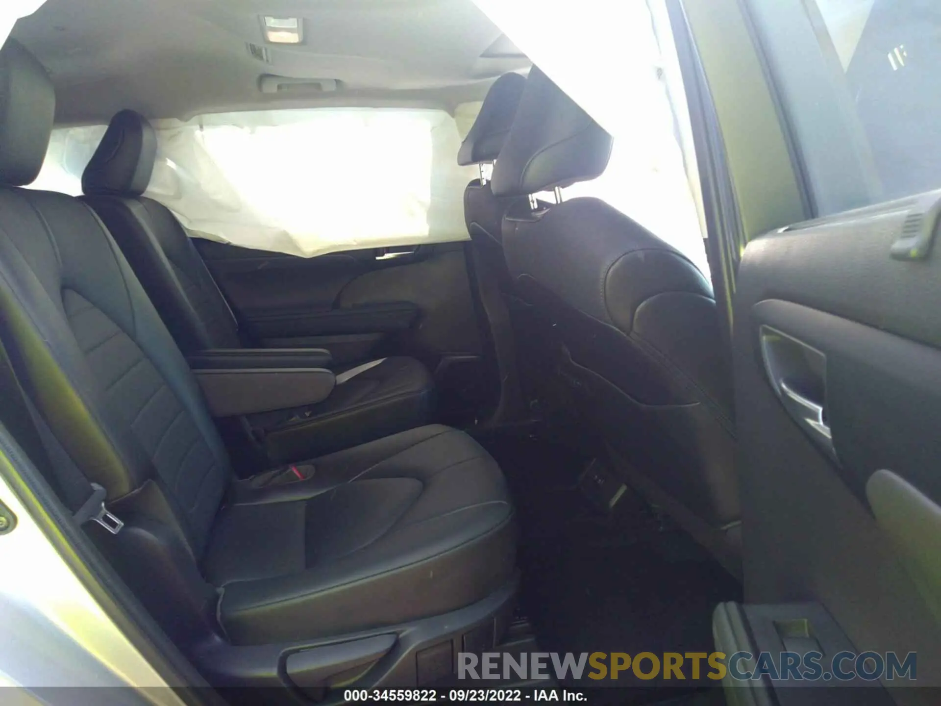 8 Фотография поврежденного автомобиля 5TDGZRBH5MS137966 TOYOTA HIGHLANDER 2021