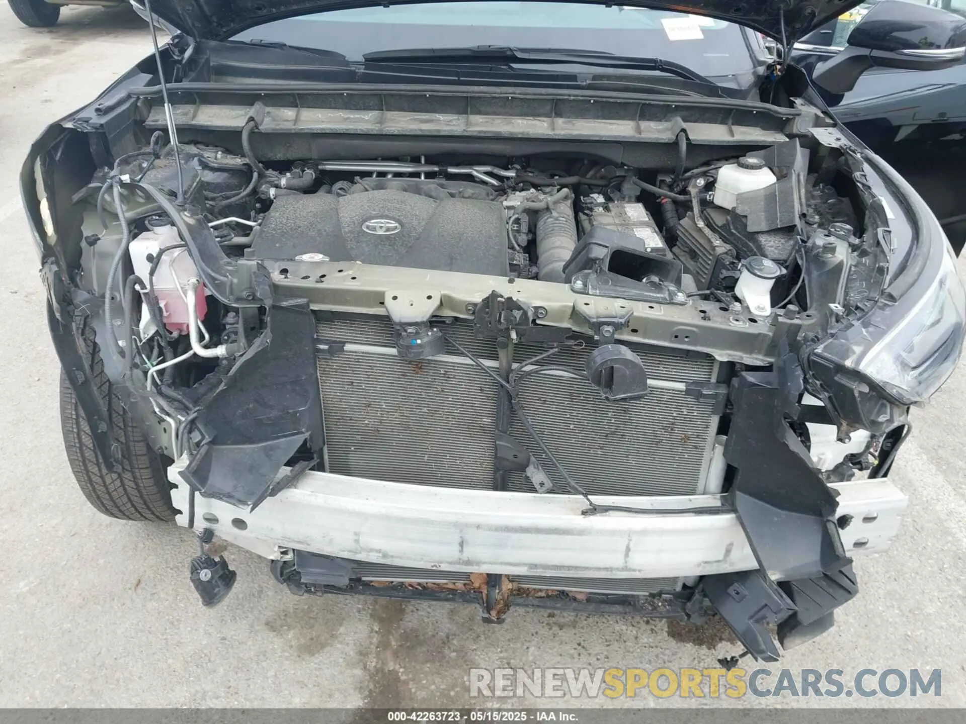 10 Photograph of a damaged car 5TDGZRBH5MS160549 TOYOTA HIGHLANDER 2021