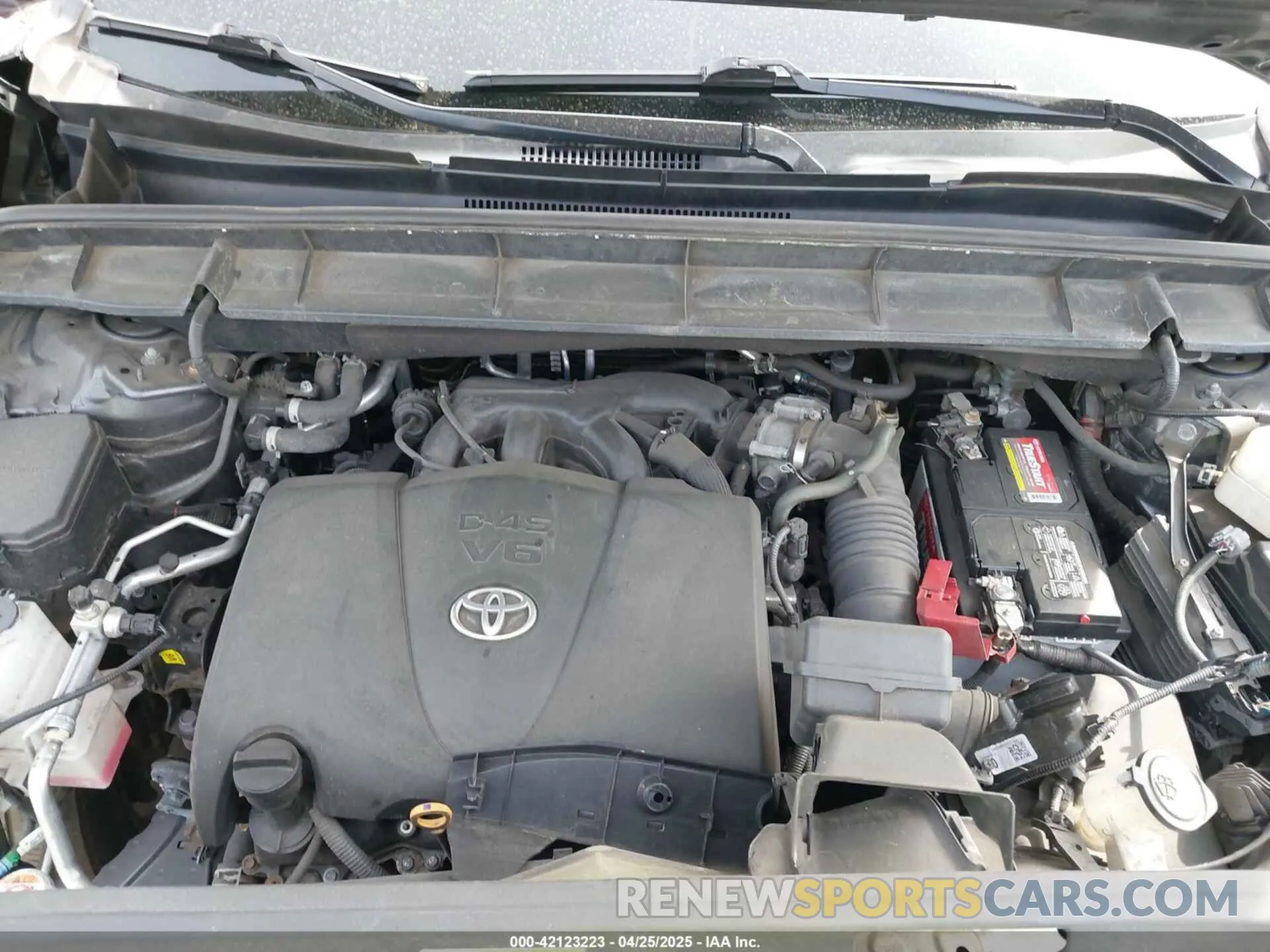 10 Фотография поврежденного автомобиля 5TDGZRBH6MS075994 TOYOTA HIGHLANDER 2021