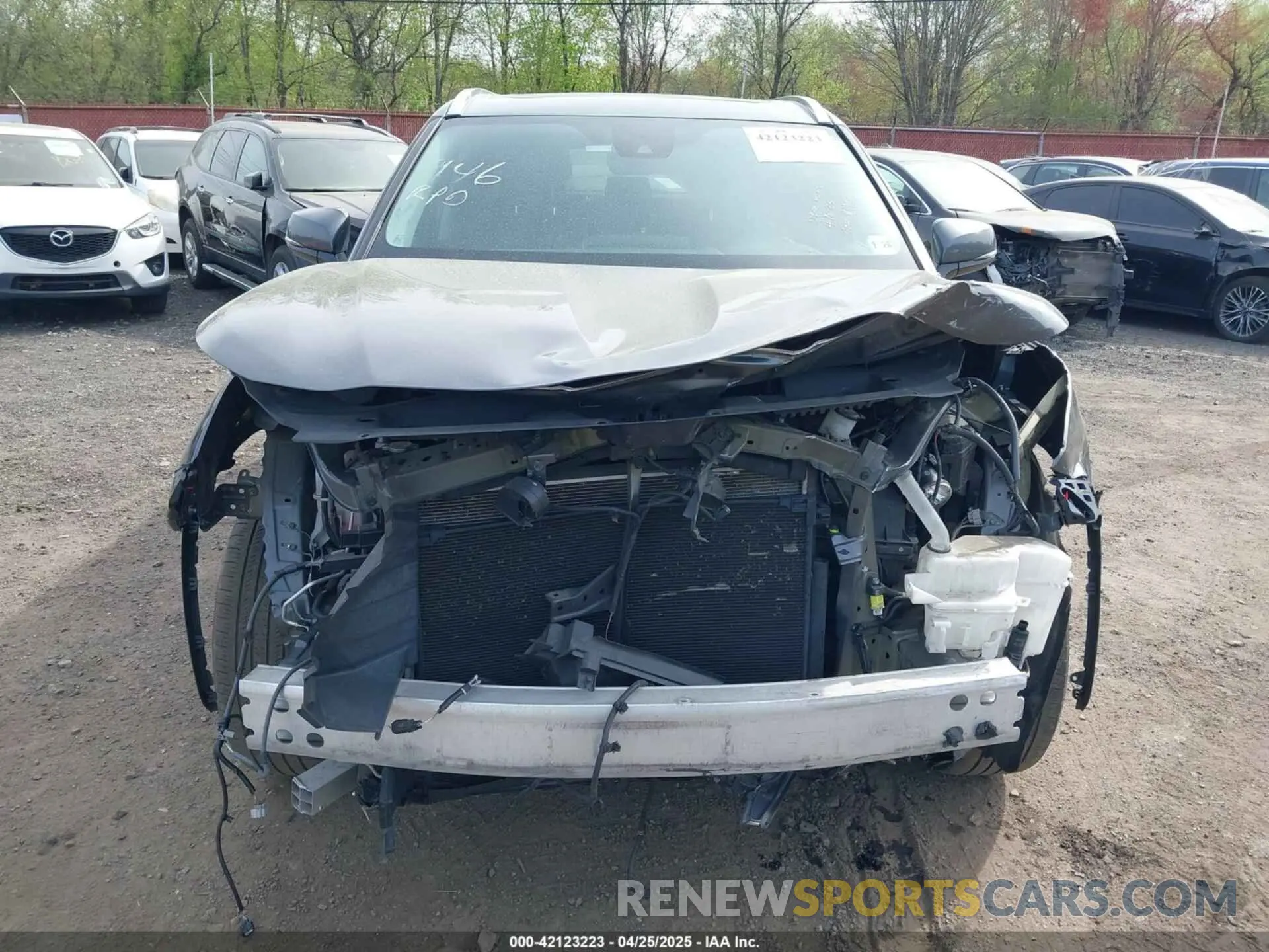 12 Фотография поврежденного автомобиля 5TDGZRBH6MS075994 TOYOTA HIGHLANDER 2021