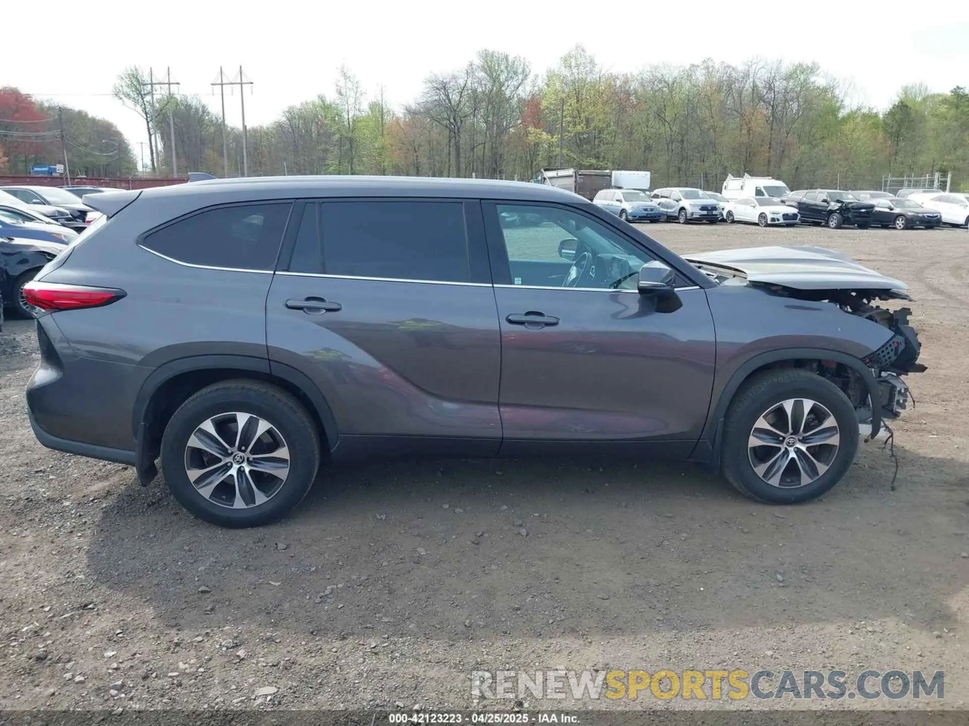 13 Фотография поврежденного автомобиля 5TDGZRBH6MS075994 TOYOTA HIGHLANDER 2021
