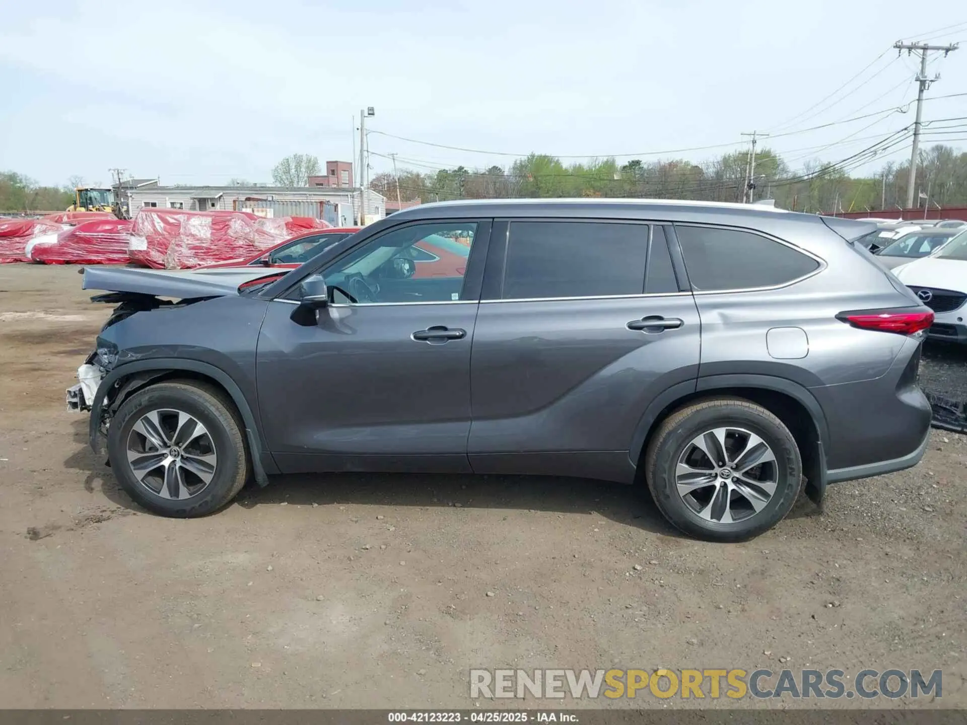 14 Фотография поврежденного автомобиля 5TDGZRBH6MS075994 TOYOTA HIGHLANDER 2021