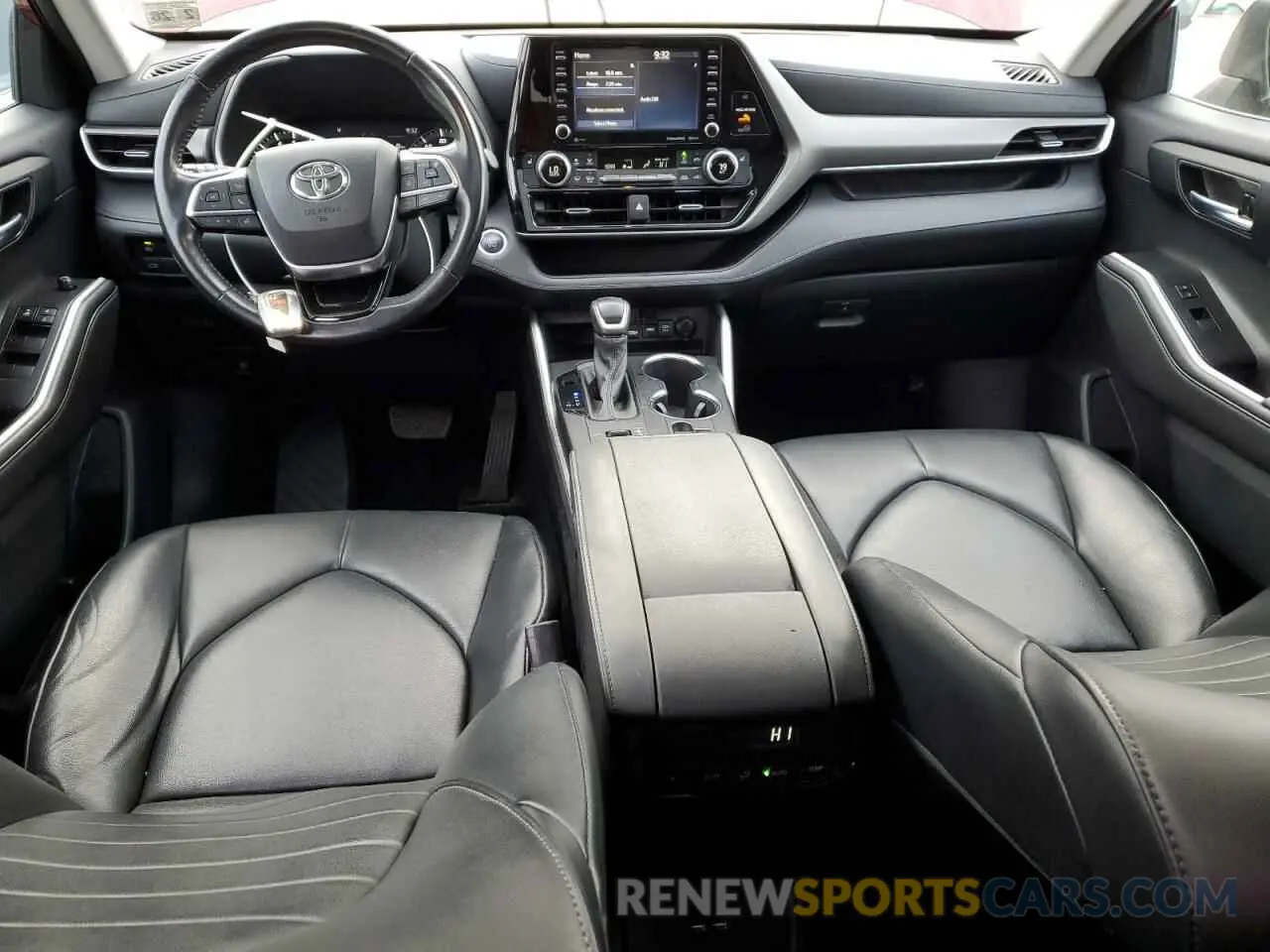 8 Фотография поврежденного автомобиля 5TDGZRBH6MS528835 TOYOTA HIGHLANDER 2021
