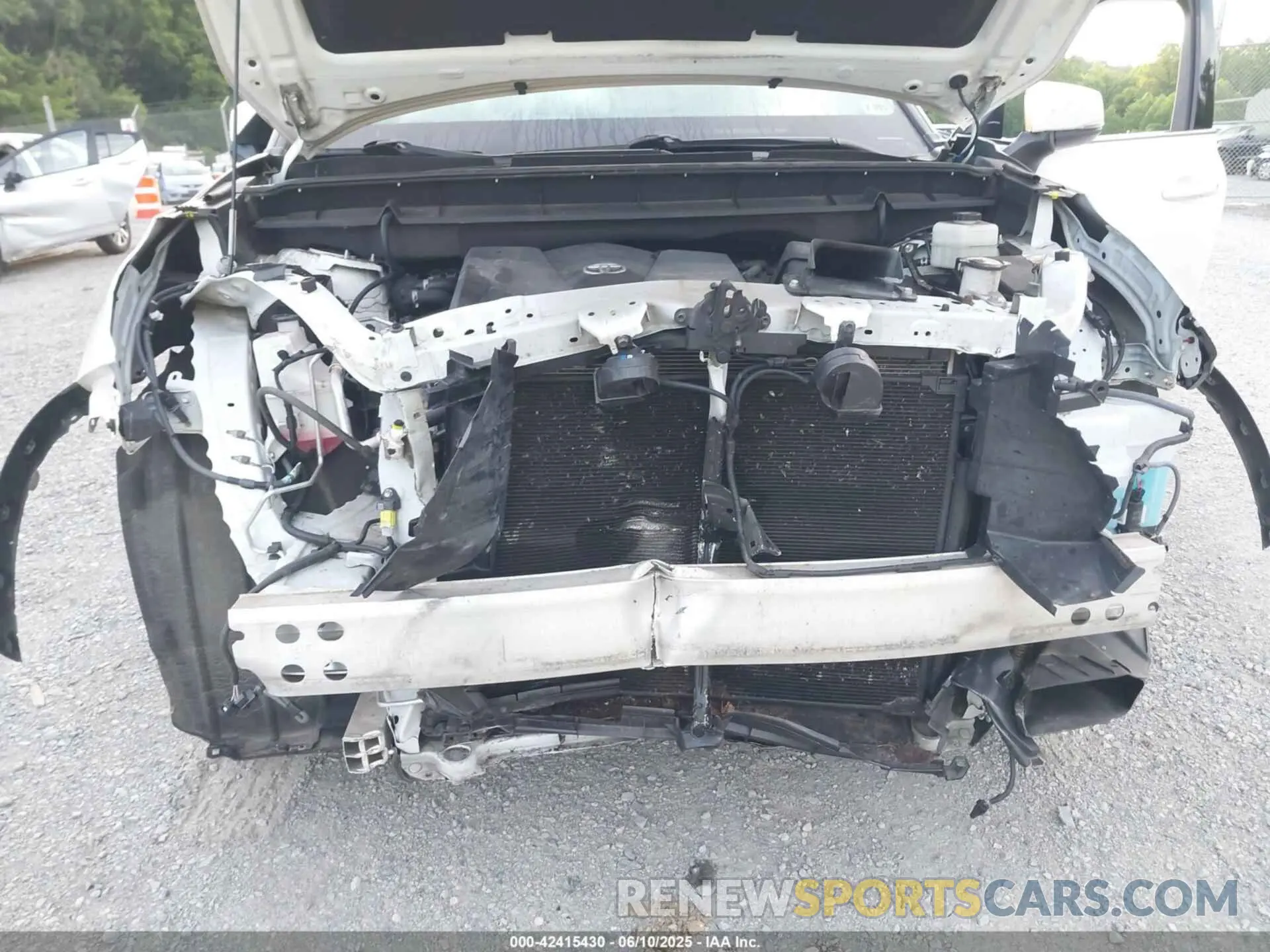 6 Фотография поврежденного автомобиля 5TDGZRBH7MS058721 TOYOTA HIGHLANDER 2021