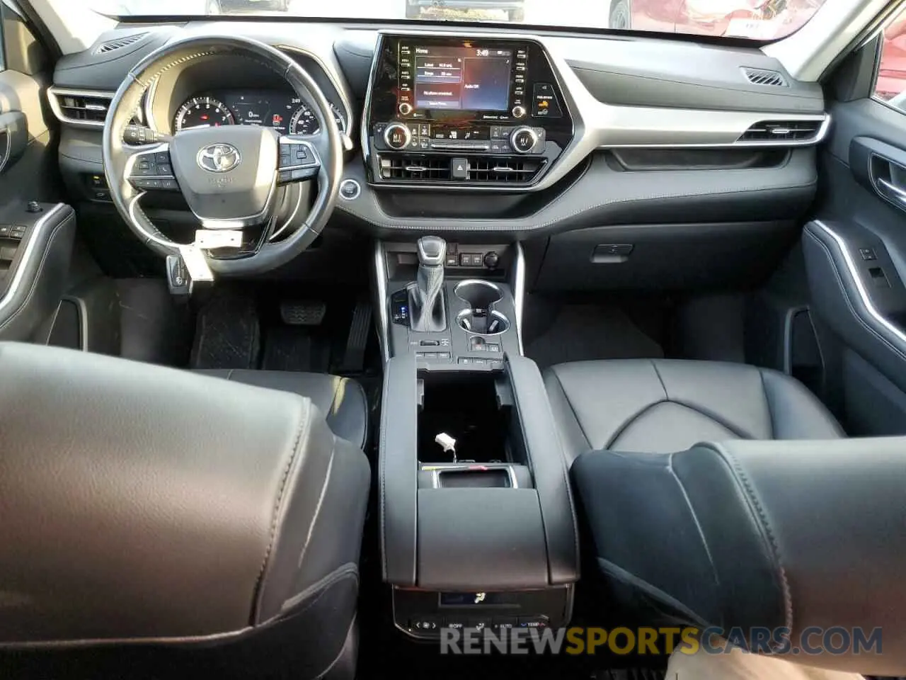 8 Фотография поврежденного автомобиля 5TDGZRBH7MS063482 TOYOTA HIGHLANDER 2021
