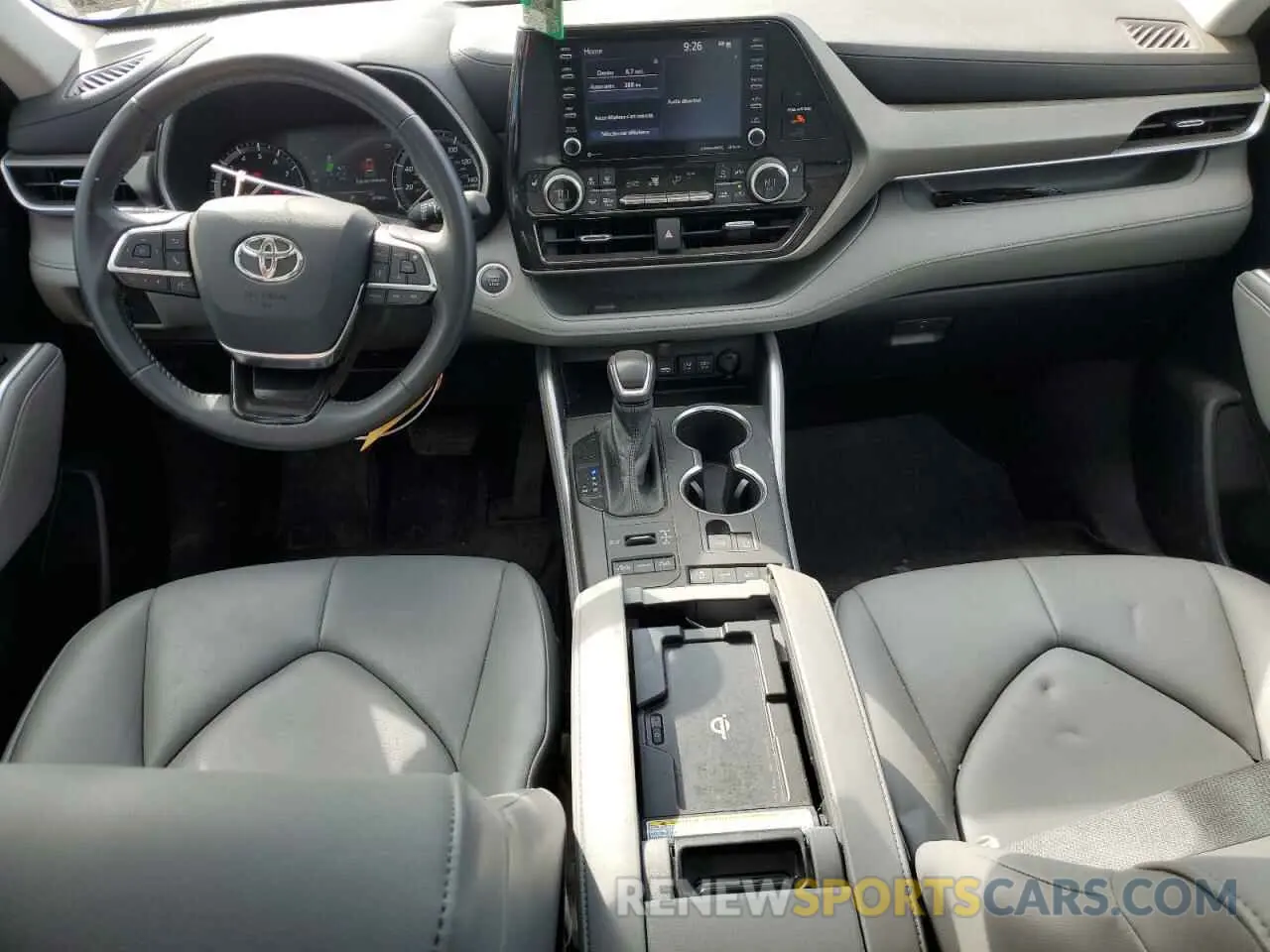 8 Photograph of a damaged car 5TDGZRBH7MS153909 TOYOTA HIGHLANDER 2021