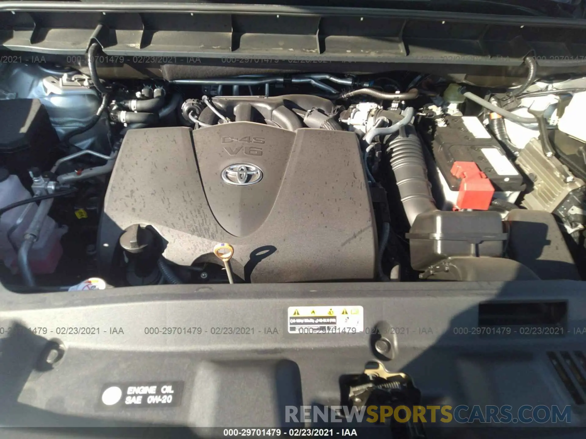 10 Photograph of a damaged car 5TDGZRBH7MS525314 TOYOTA HIGHLANDER 2021