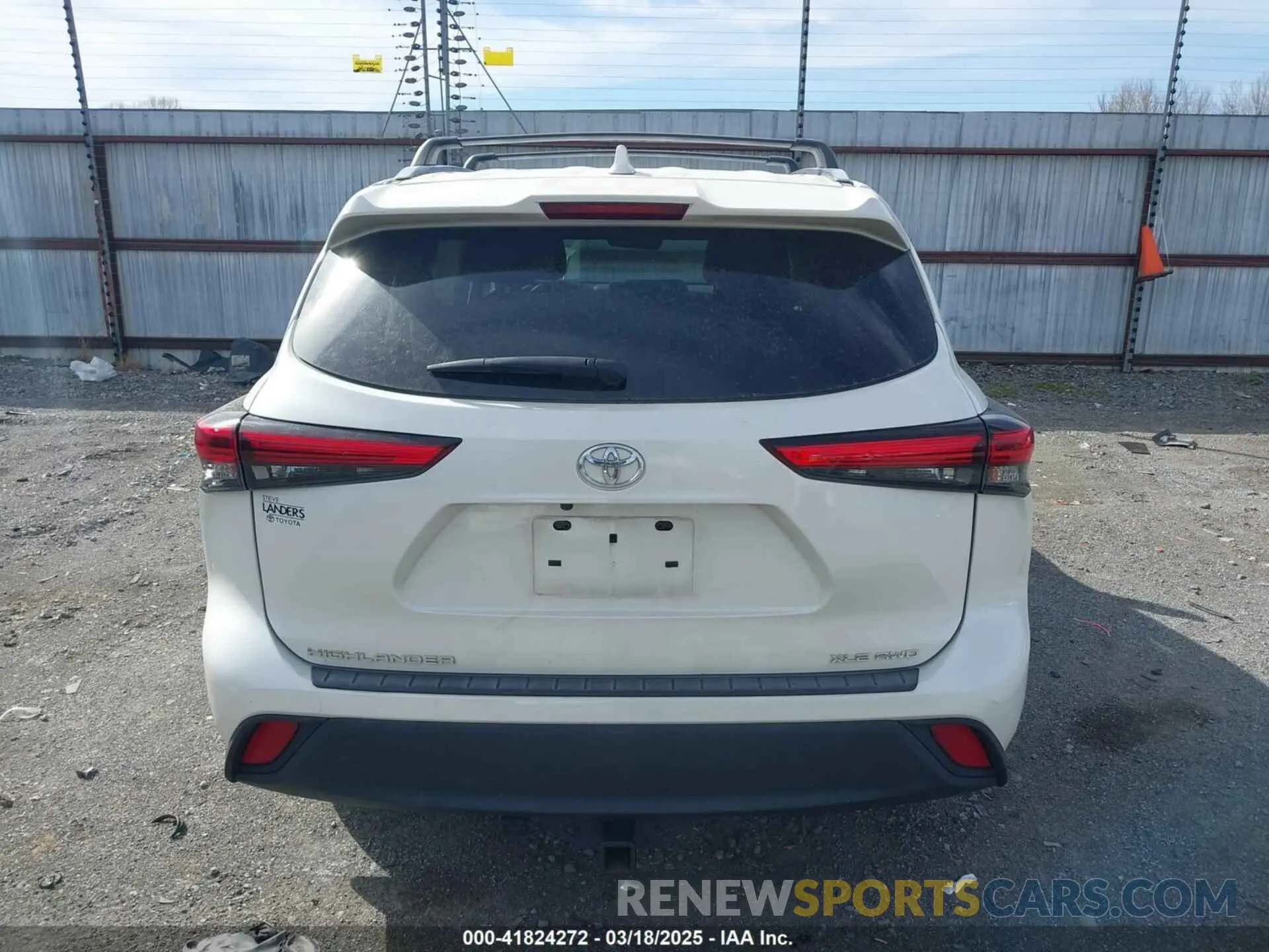 16 Photograph of a damaged car 5TDGZRBH8MS140196 TOYOTA HIGHLANDER 2021