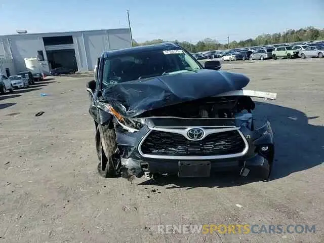 11 Photograph of a damaged car 5TDGZRBH8MS538668 TOYOTA HIGHLANDER 2021