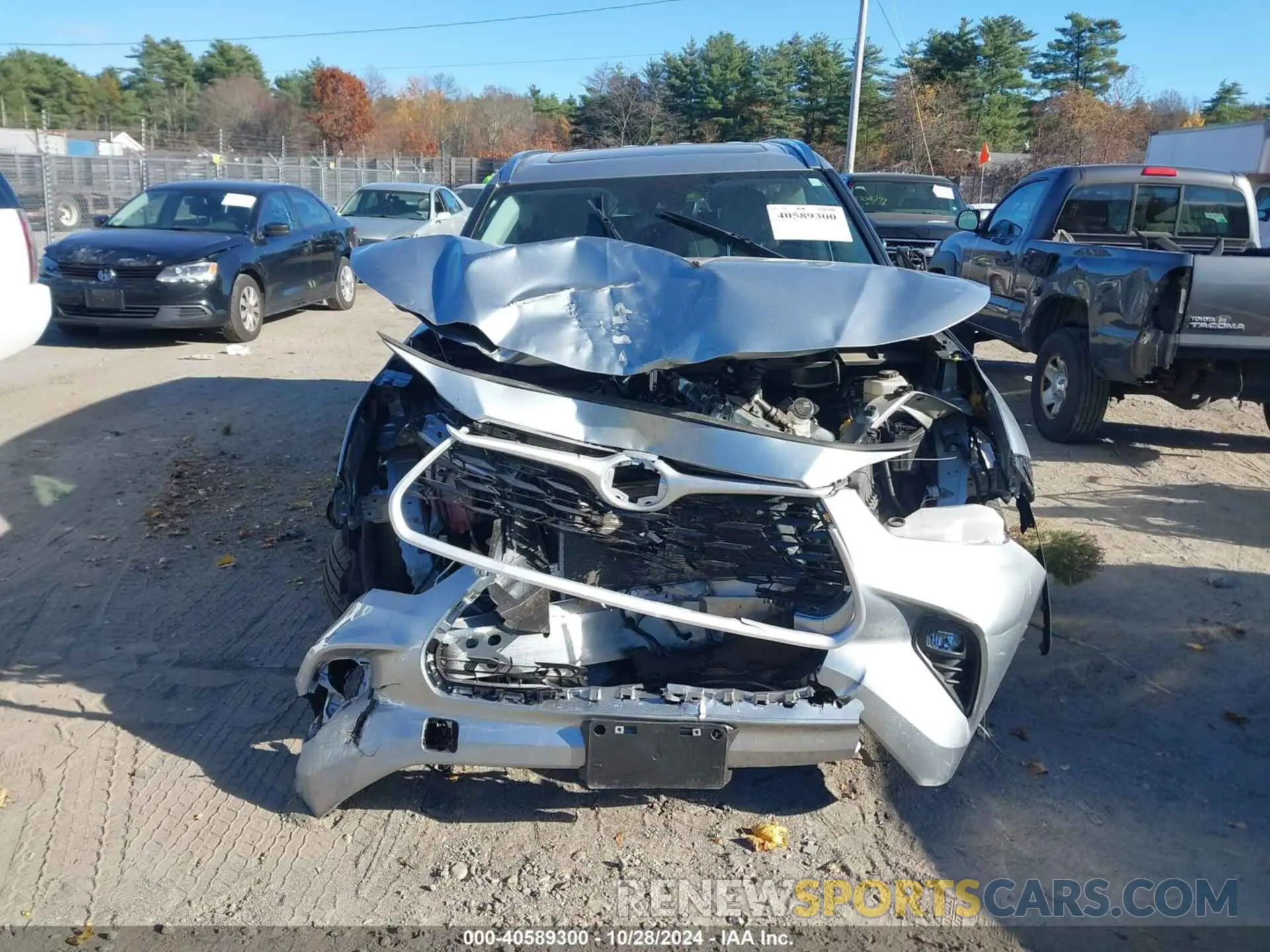 13 Фотография поврежденного автомобиля 5TDGZRBH9MS538775 TOYOTA HIGHLANDER 2021