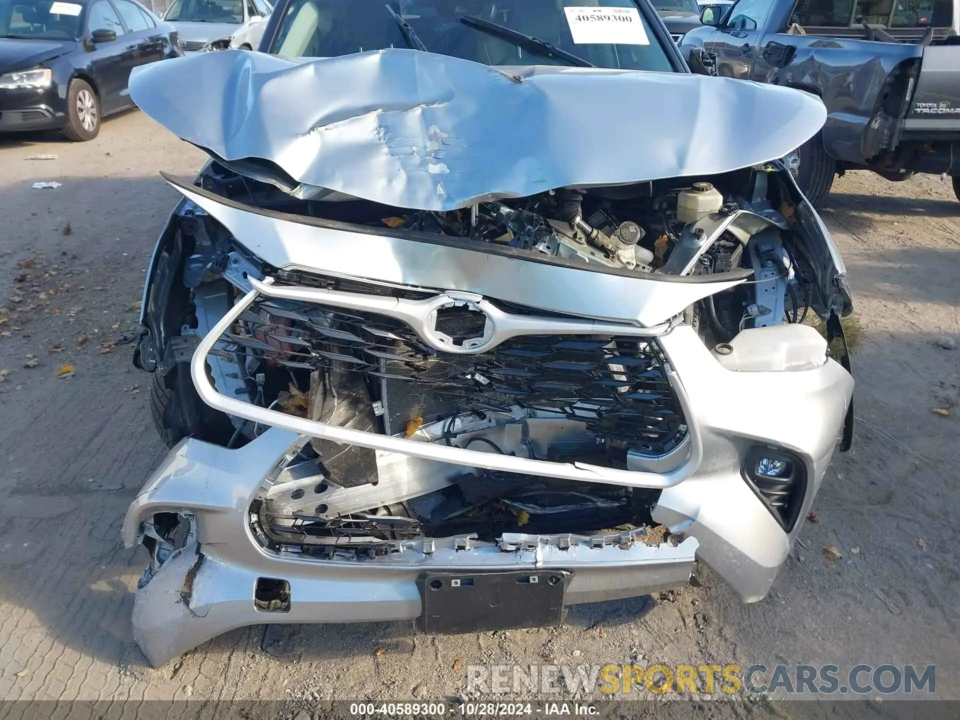 6 Фотография поврежденного автомобиля 5TDGZRBH9MS538775 TOYOTA HIGHLANDER 2021